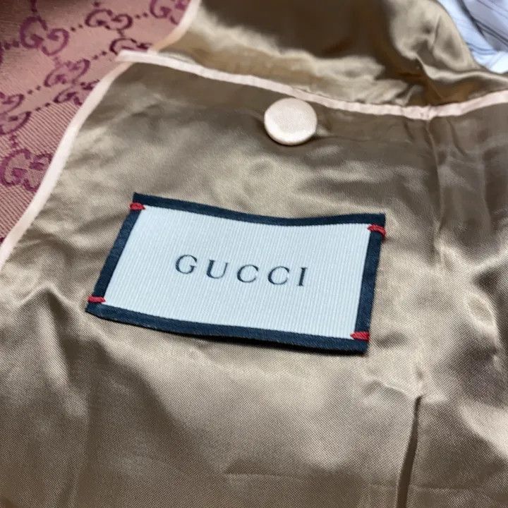 Gucci Gucci Red Printed Long Sleeve Blazer-2507 Size US M / EU 48-50 / 2 - 6 Thumbnail