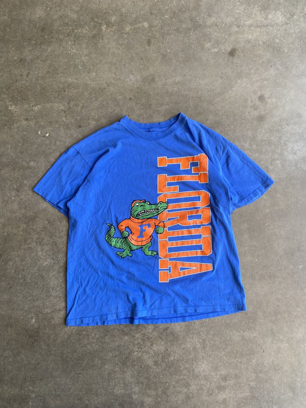 NCAA Vintage 80s/90s Florida Gators Single Stitched Tee Size US XL / EU 56 / 4 - 1 Thumbnail