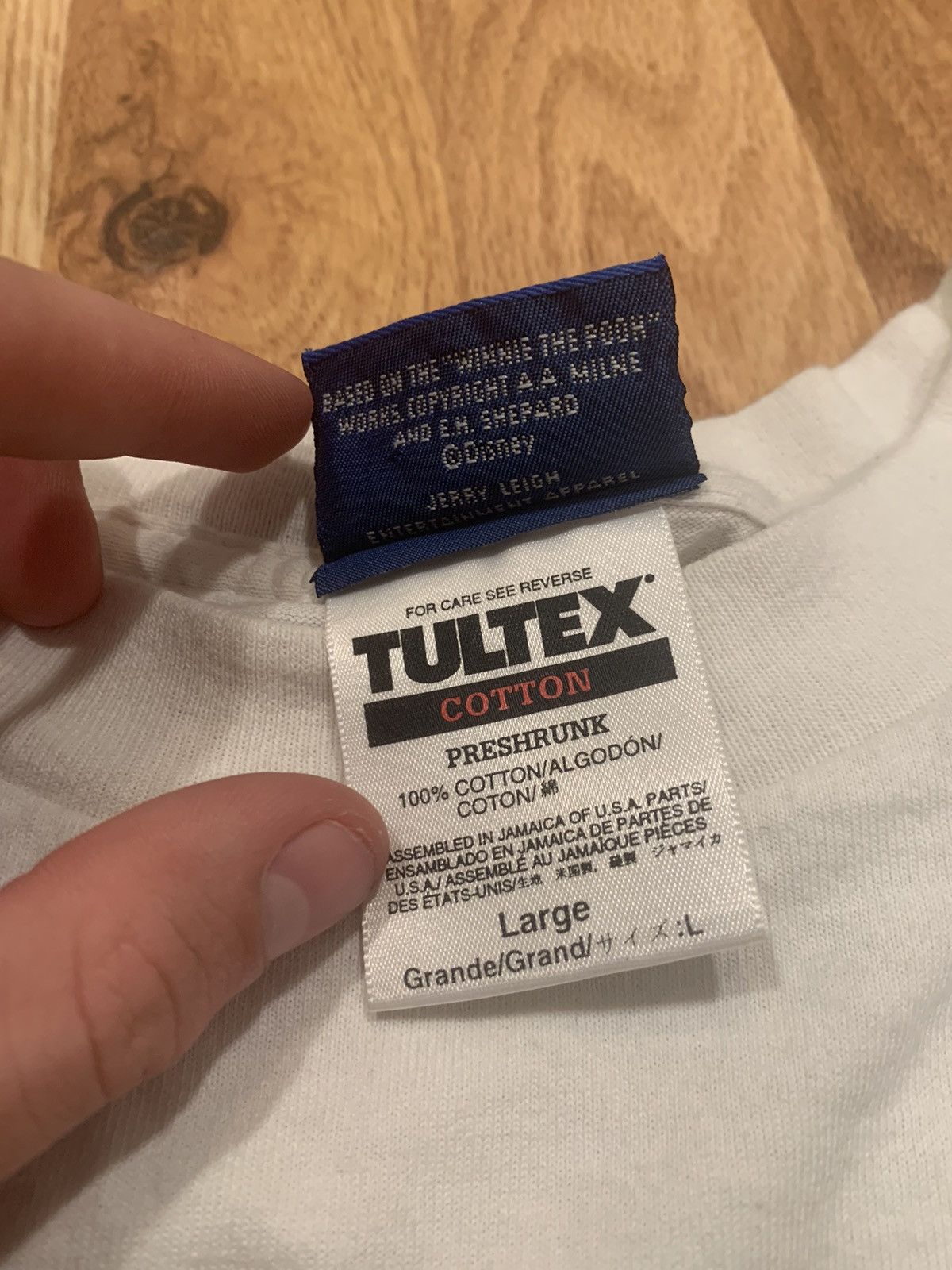 Tultex × Vintage Vintage Tigger Flower Tee Size US L / EU 52-54 / 3 - 6 Thumbnail