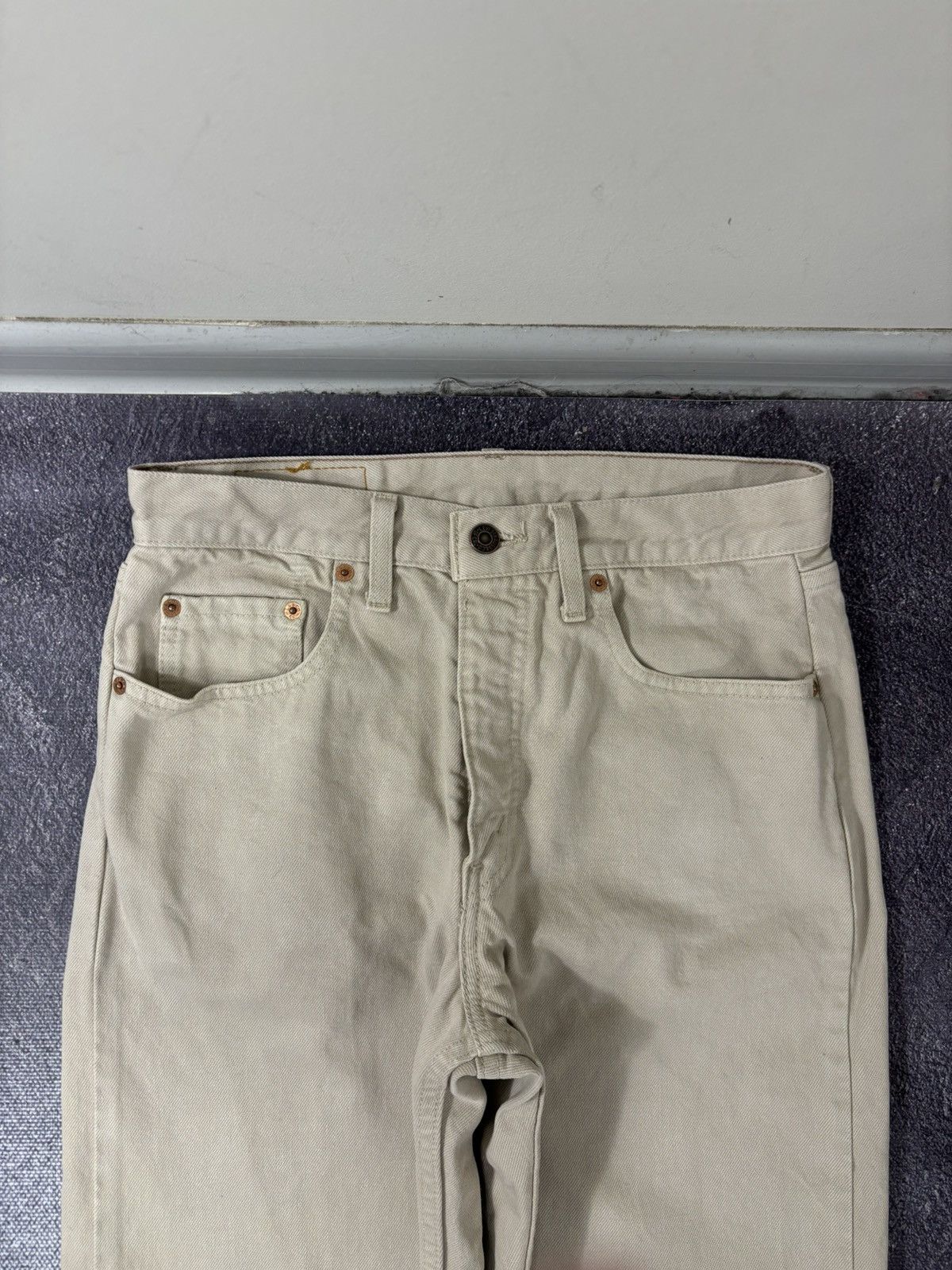 Levi's Vintage Levi’s 615 02 Orange Tab Straight Fit Denim Jeans Size US 31 - 13 Thumbnail