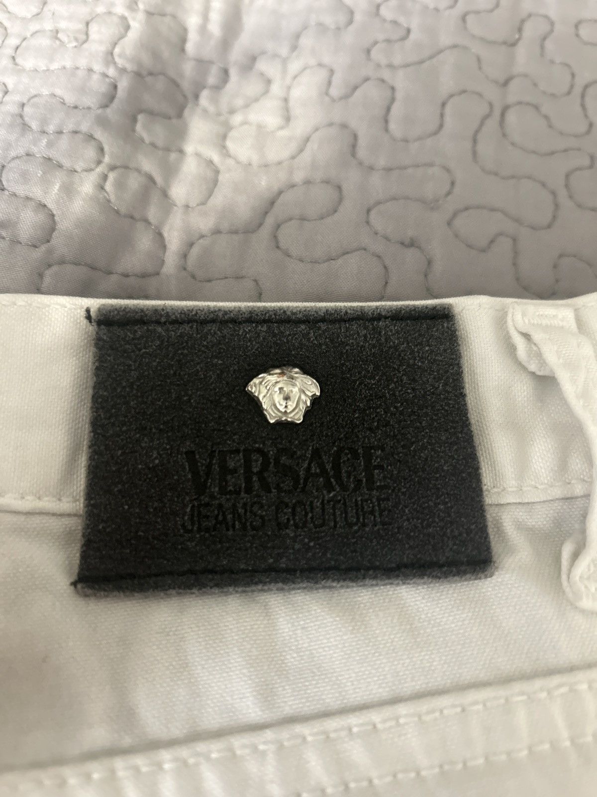 Versace All white Versace pants Size US 40 / EU 56 - 7 Thumbnail