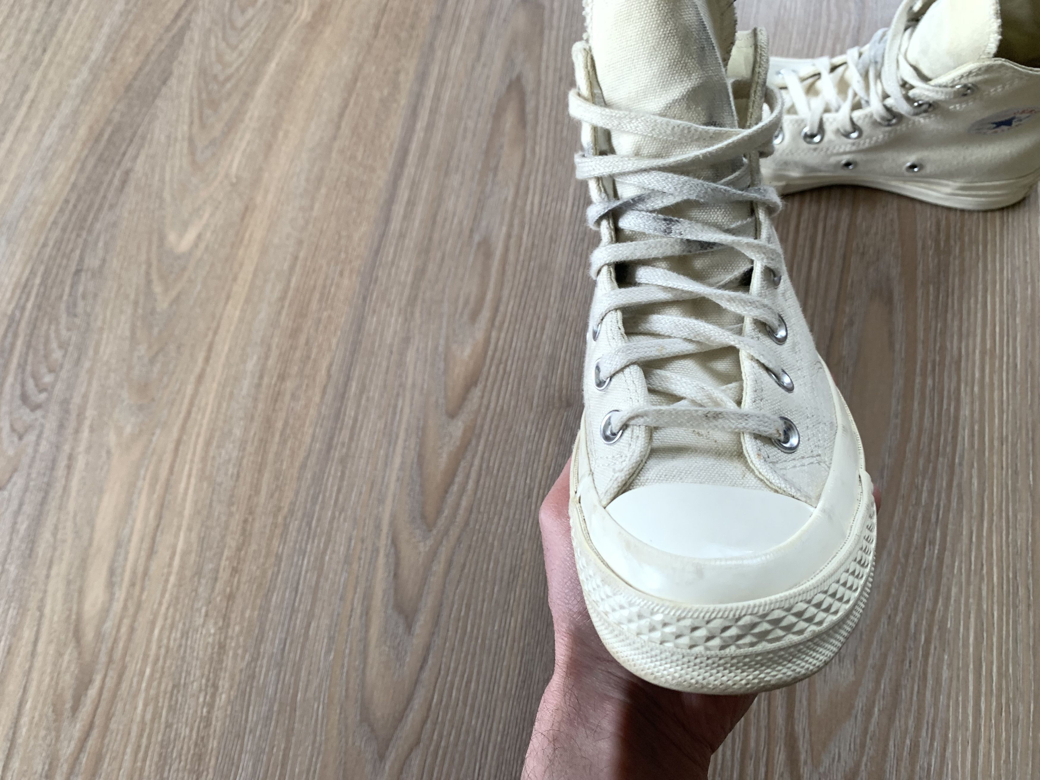 Comme des Garcons PLAY × Converse Converse x Comme Des Garcons Play High Top Unisex Sneakers Size US 6.5 / IT 36.5 - 7 Thumbnail