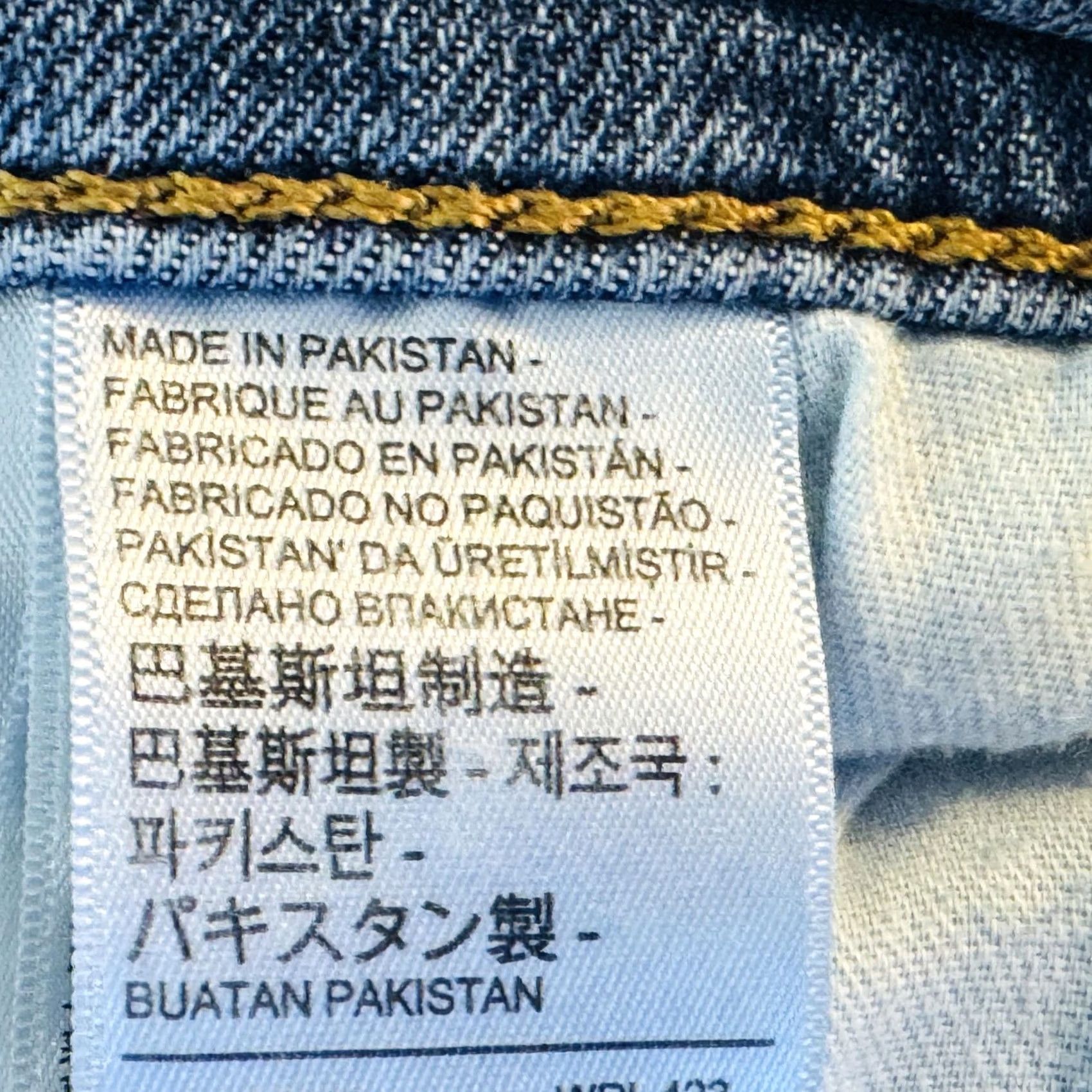 Levi's Levi's 511 Jeans Slim Tapered Blue Light Wash 34x32 Denim Zip Fly Mens Regular Size 34 Waist 34 Inseam 32 Size US 34 / EU 50 - 6 Thumbnail