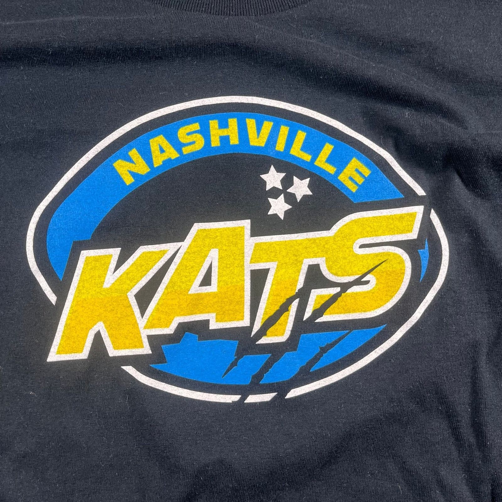 Gildan Nashville cats arena football T-shirt Size US XL / EU 56 / 4 - 3 Thumbnail