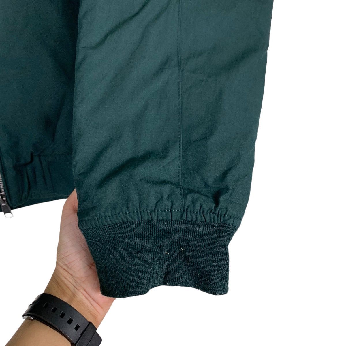 Macbeth MACBETH Green Bomber Jacket #0383-C18 Size US M / EU 48-50 / 2 - 13 Thumbnail