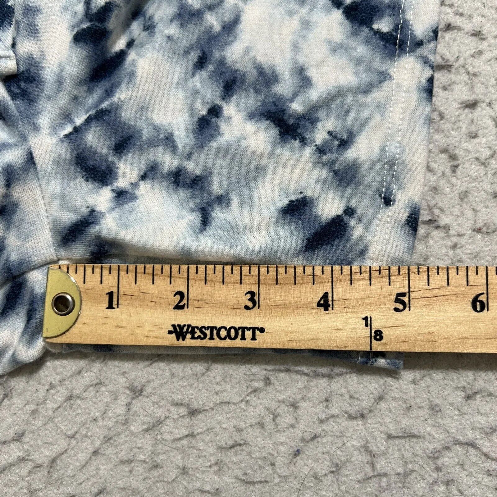 Lucky Brand Lucky Brand Sleep Shorts Light Blue Tie Dye Loungewear Size 38" / US 16 / IT 52 - 10 Thumbnail
