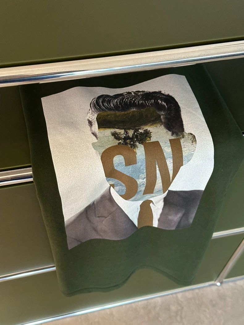 Undercover UNDERCOVER24SS Face Oil Print Short Sleeve 2504-Nextarrow Size US L / EU 52-54 / 3 - 8 Thumbnail
