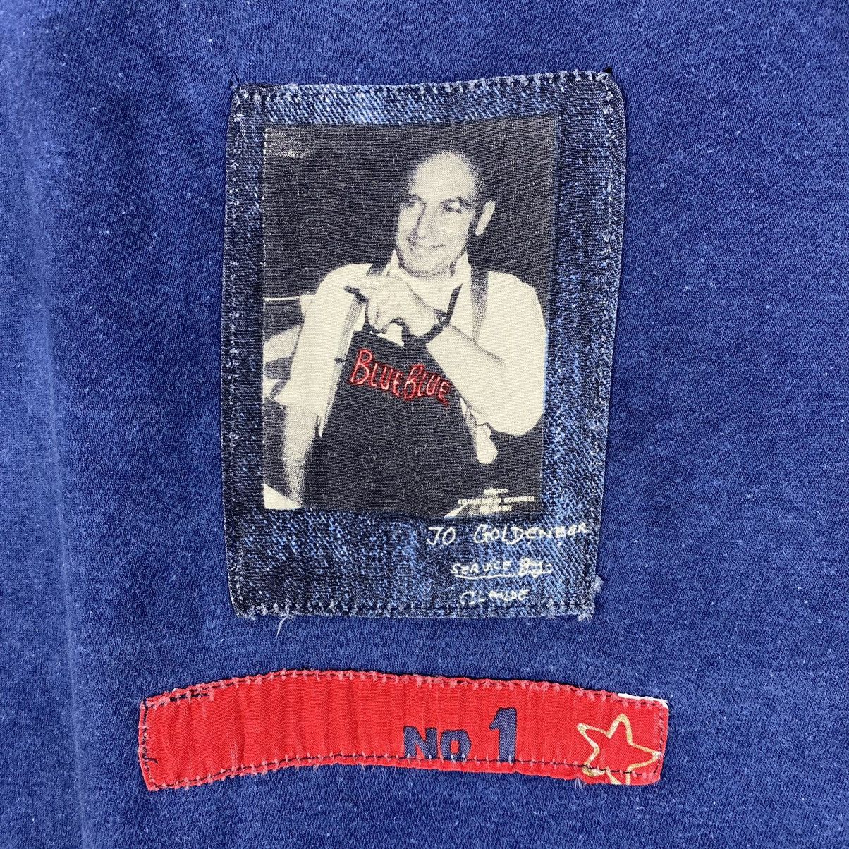 Blue Blue Japan × Japanese Brand VINTAGE BLUE BLUE JAPAN RIPPED POOR CONDITION TEE Size US XS / EU 42 / 0 - 7 Thumbnail