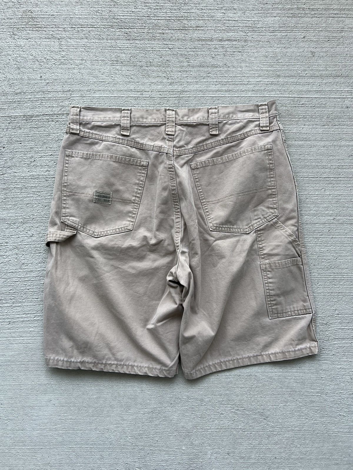Vintage × Wrangler Vintage y2k Wrangler Baggy Carpenter Utility Shorts Size US 36 / EU 52 - 1 Thumbnail