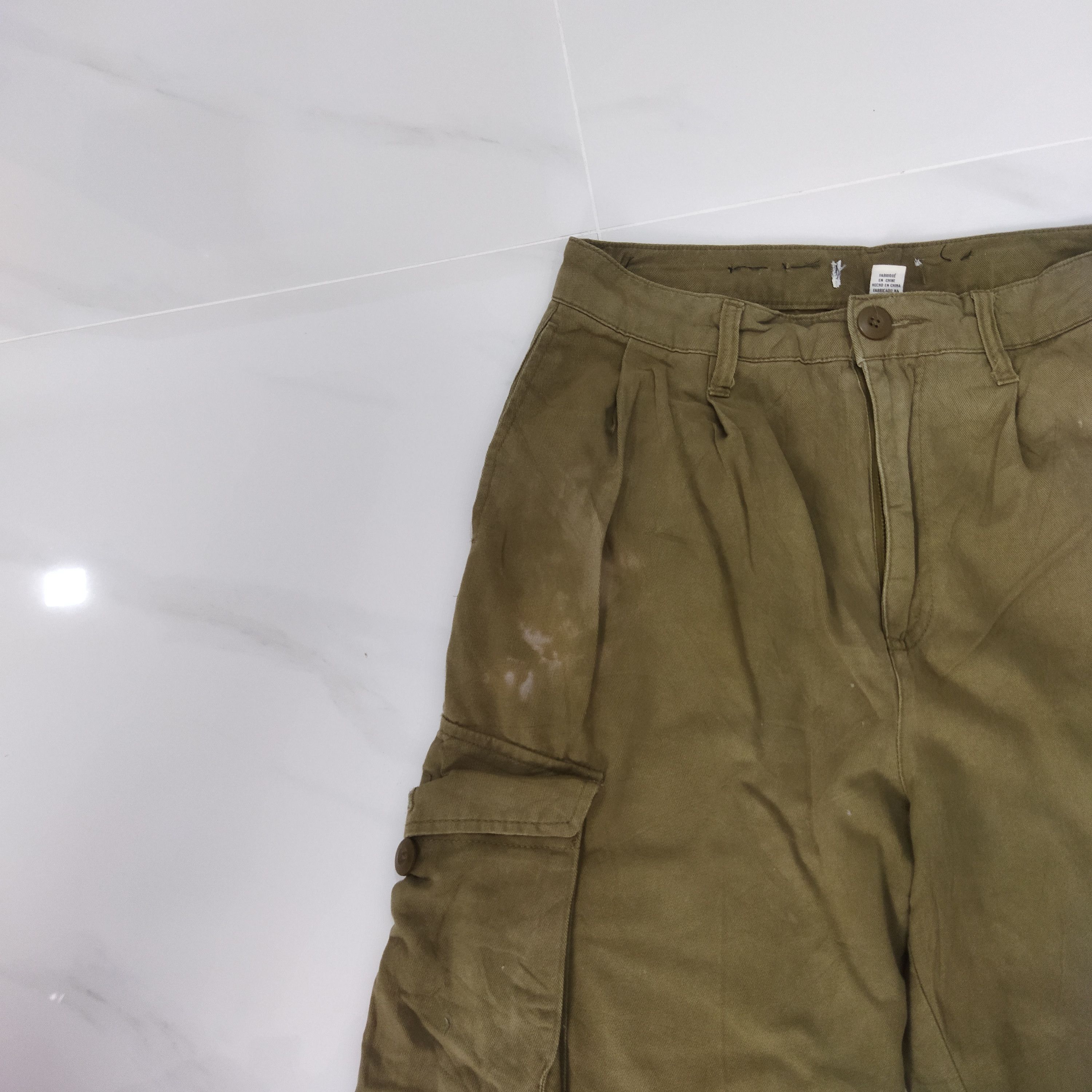 Japanese Brand JAPANESE BRAND BAGGY CARGO PANTS Size US 30 / EU 46 - 4 Thumbnail