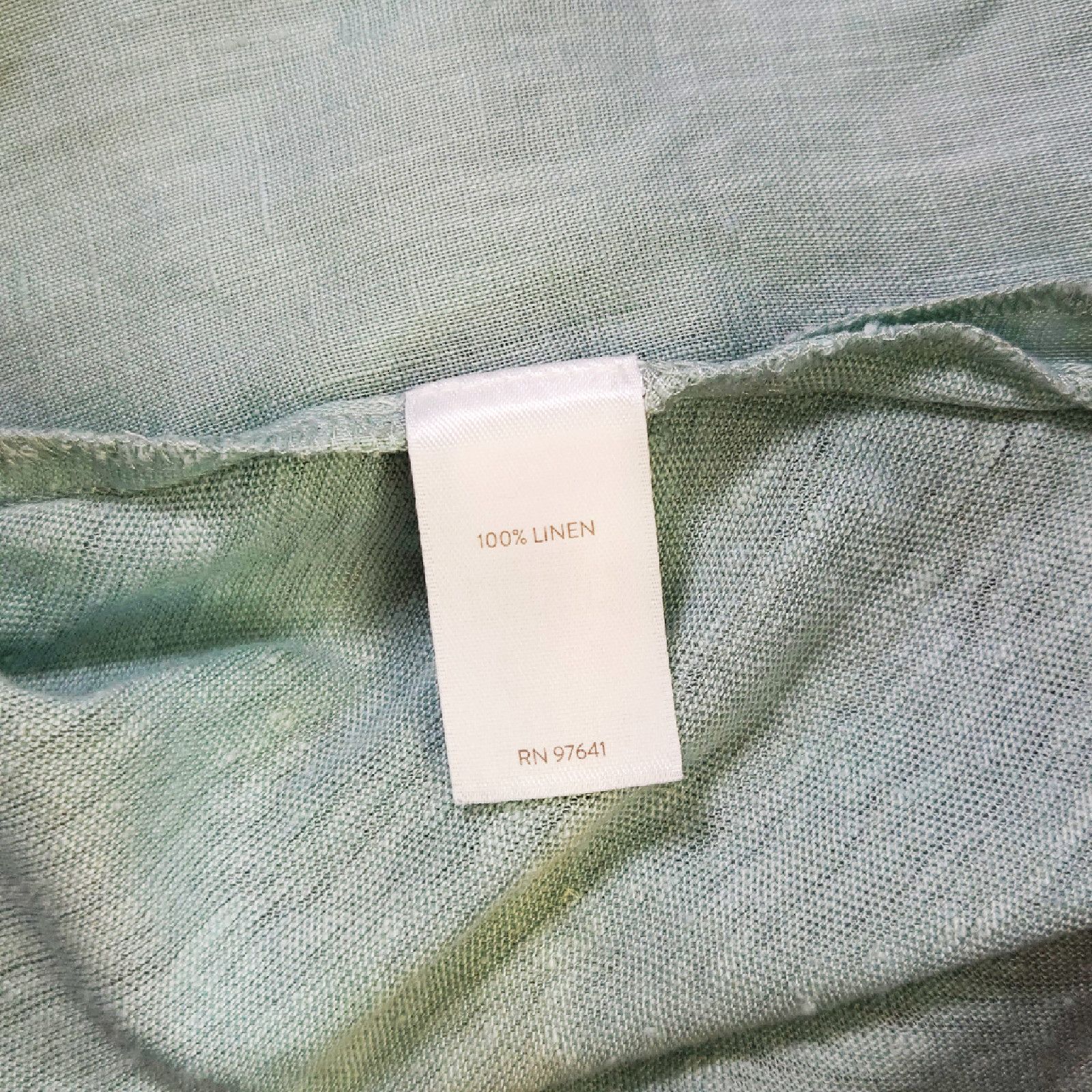 Other EUC J.Jill Love Linen Split Neck Linen Tunic Sz. S [6-8] Size S / US 4 / IT 40 - 4 Thumbnail