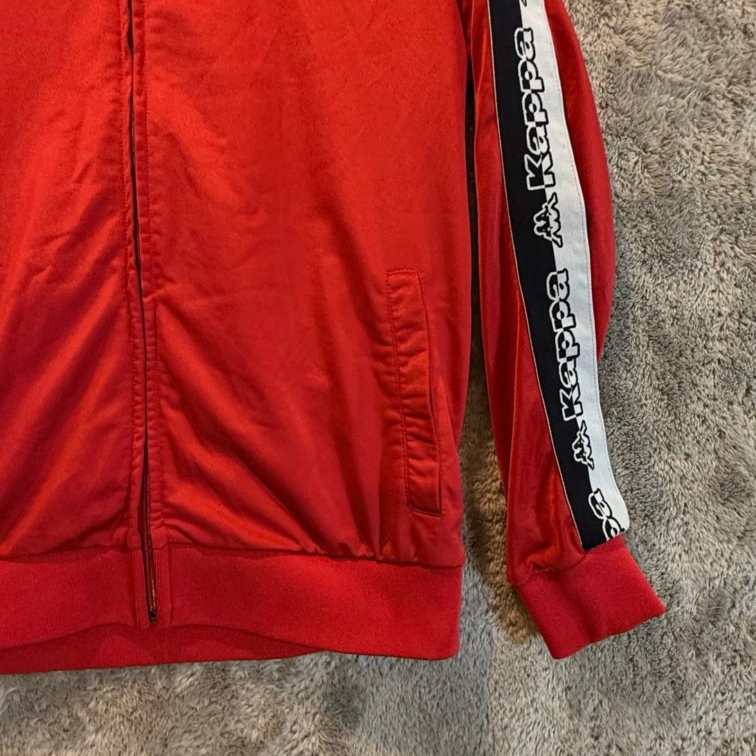 Kappa Kappa Red Full Zip Dartem Track Jacket M Logo Tape Men's Size US M / EU 48-50 / 2 - 4 Thumbnail