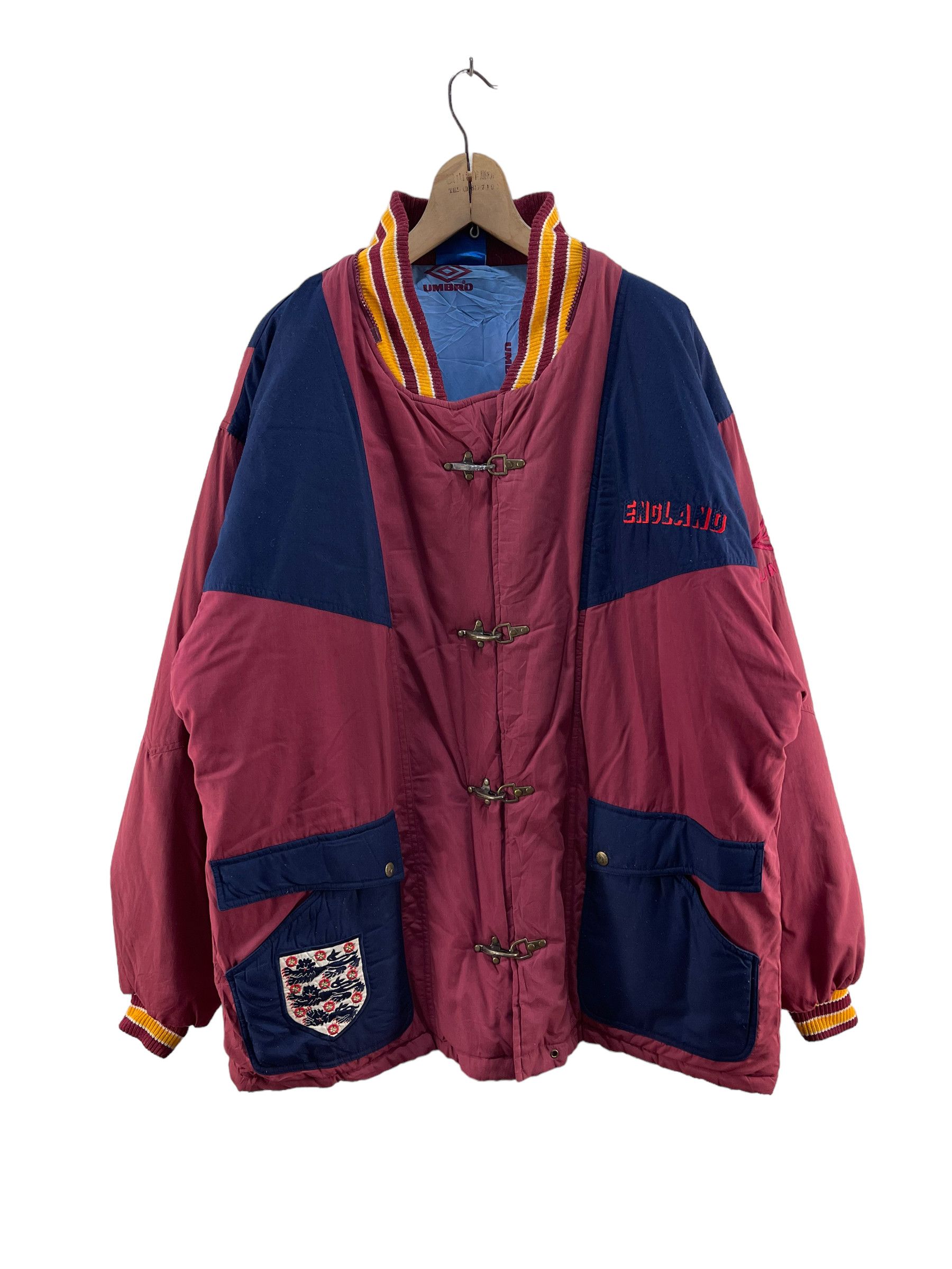 Umbro Vintage Umbro England Fireman Jacket Size US L / EU 52-54 / 3 - 1 Thumbnail