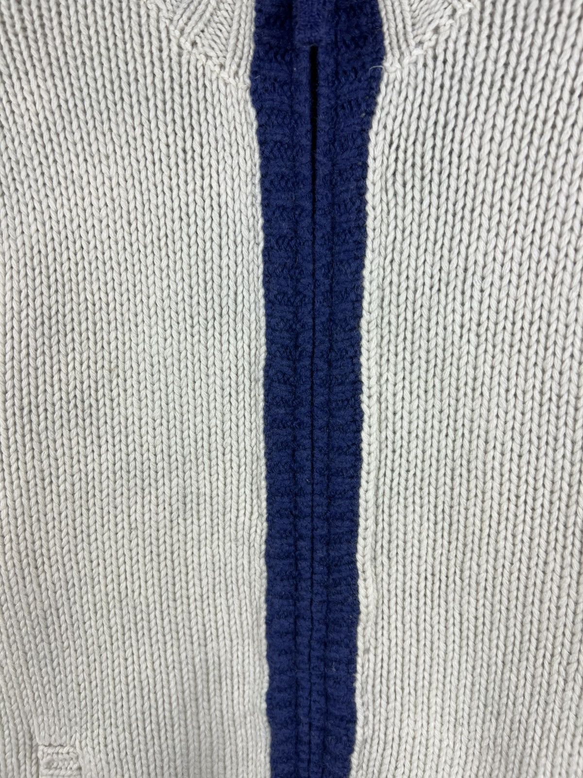 Tommy Hilfiger Vintage Tommy Hilfiger heavy knit zip wool hoodie cardigan Size US XL / EU 56 / 4 - 7 Thumbnail