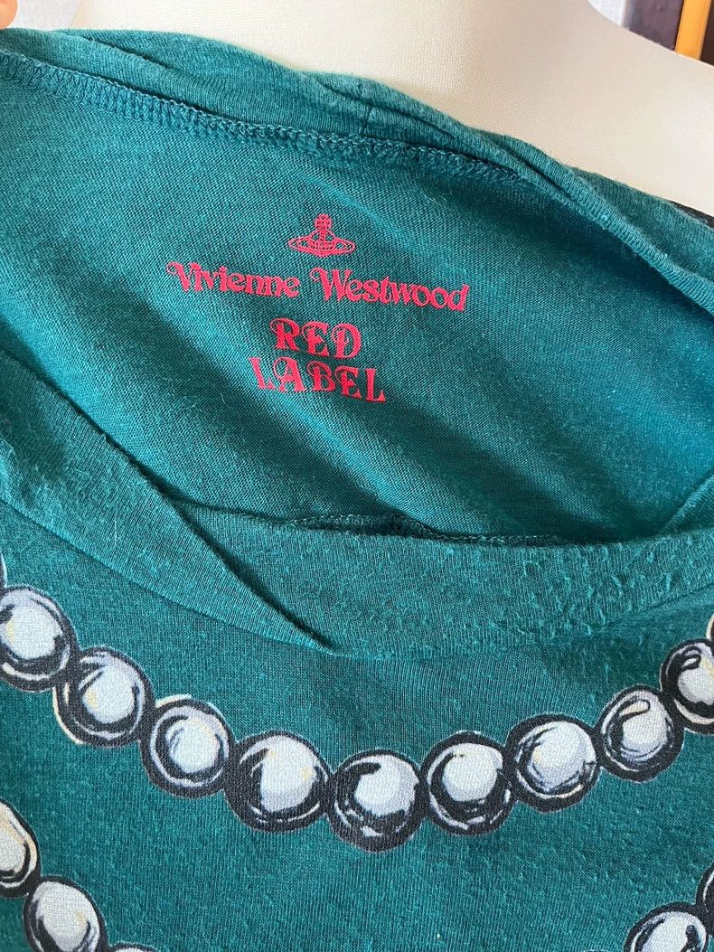 Vivienne Westwood Vivienne Westwood Pearl necklace printed top Size M / US 6-8 / IT 42-44 - 7 Thumbnail