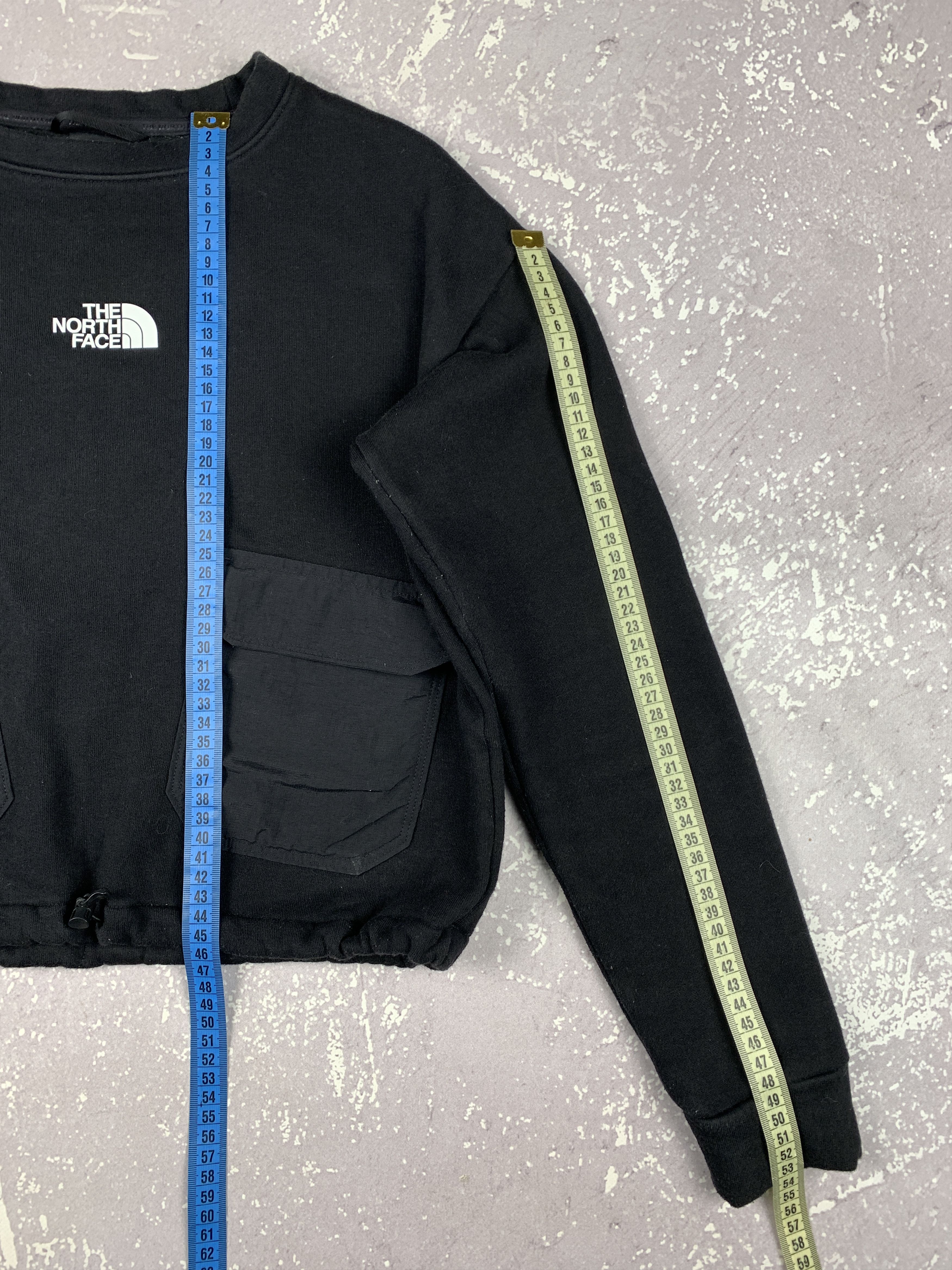 The North Face The North Face TNF Cargo Crop Sweatshirt Womens Small Black Size S / US 4 / IT 40 - 14 Thumbnail