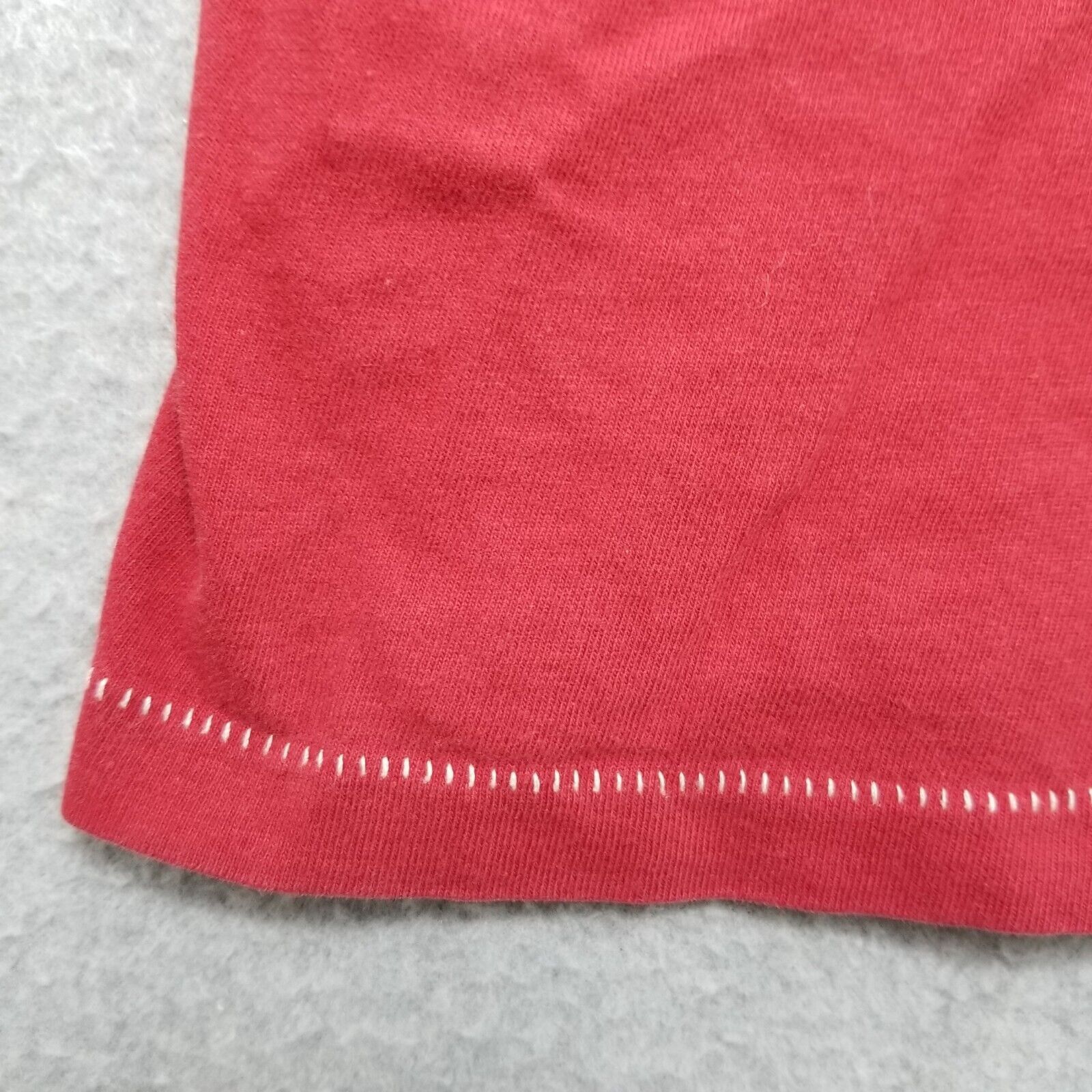 American Eagle Outfitters American Eagle Shirt Womens XS Red Crew Neck Single Stitch Size XS / US 0-2 / IT 36-38 - 9 Thumbnail