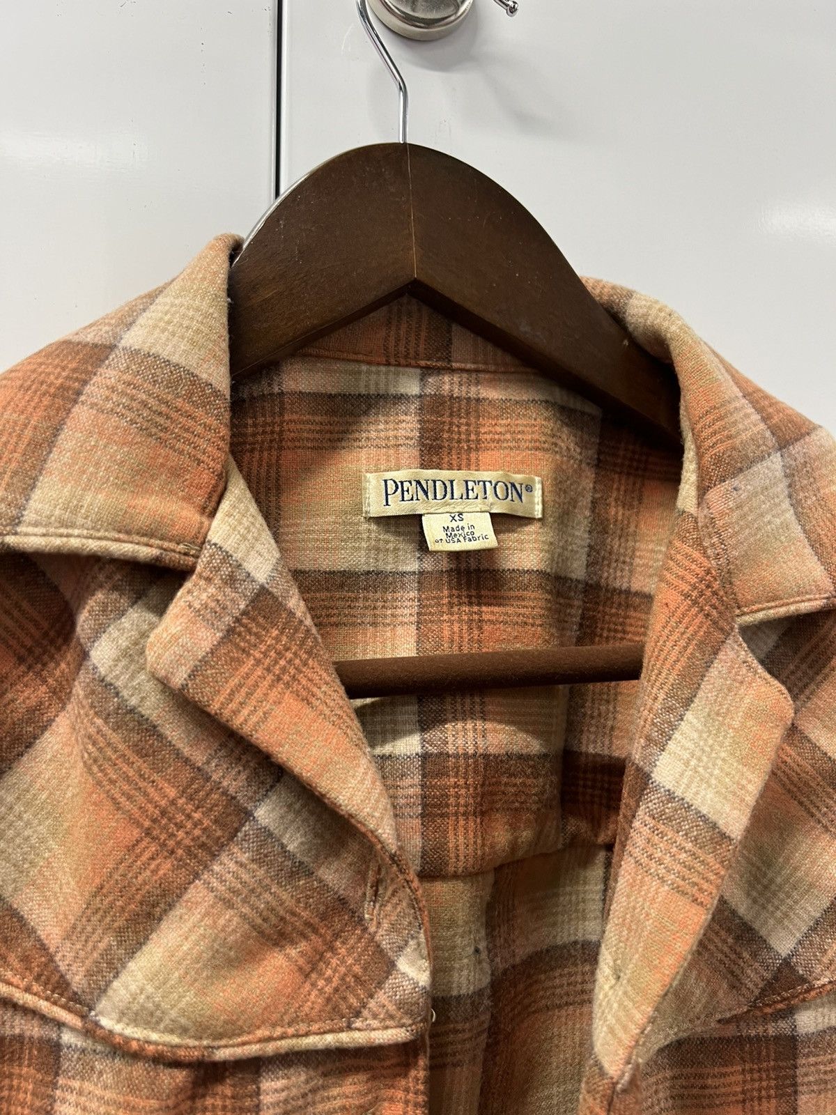 Pendleton 90's 2000's Y2K VTG Vintage Pendleton Plaid Wool Flannel Size US XS / EU 42 / 0 - 7 Thumbnail