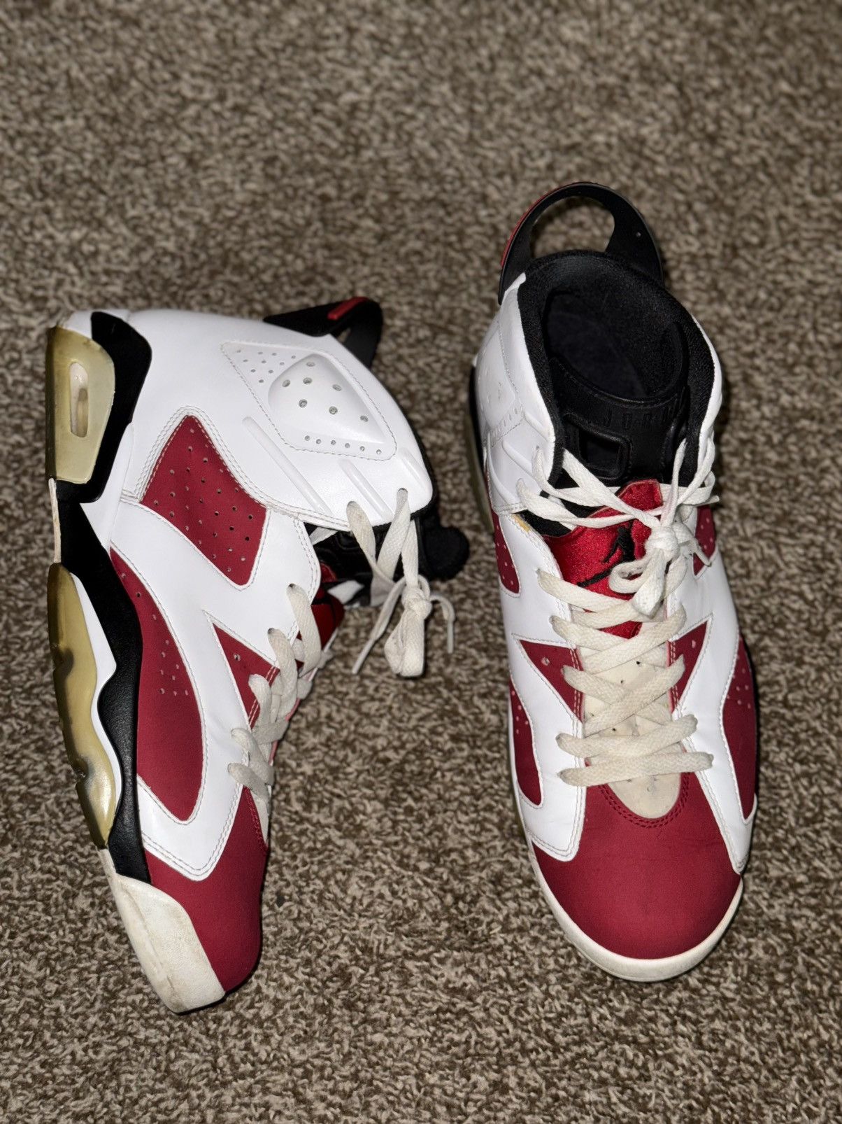 Jordan Brand × Nike Air Jordan 6 Retro Carmine (2014) Size US 13 / EU 46 - 1 Thumbnail