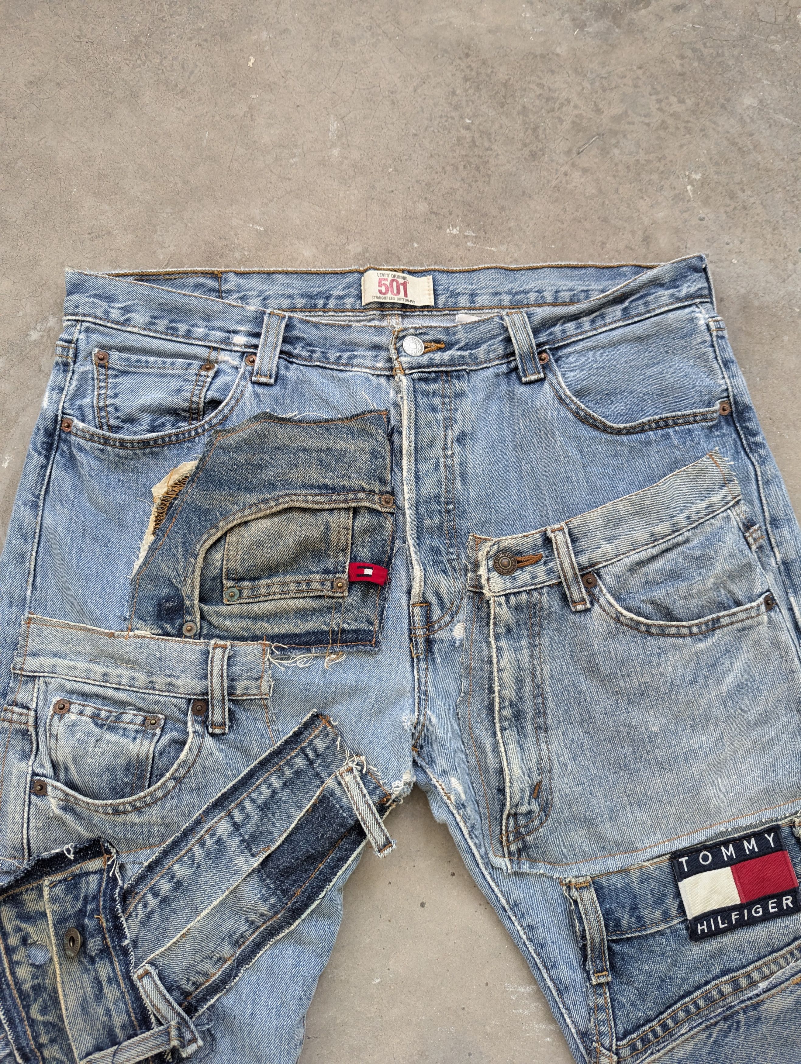 Japanese Brand × Levi's Vintage Levis 501 Distressed Japanese Archive Size US 35 - 8 Thumbnail
