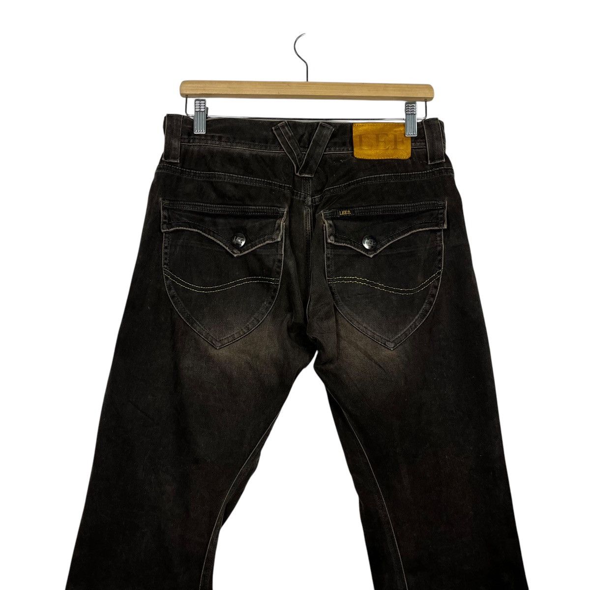 Lee Vintage Lee Superblack Denim Jeans Size US 32 / EU 48 - 9 Thumbnail