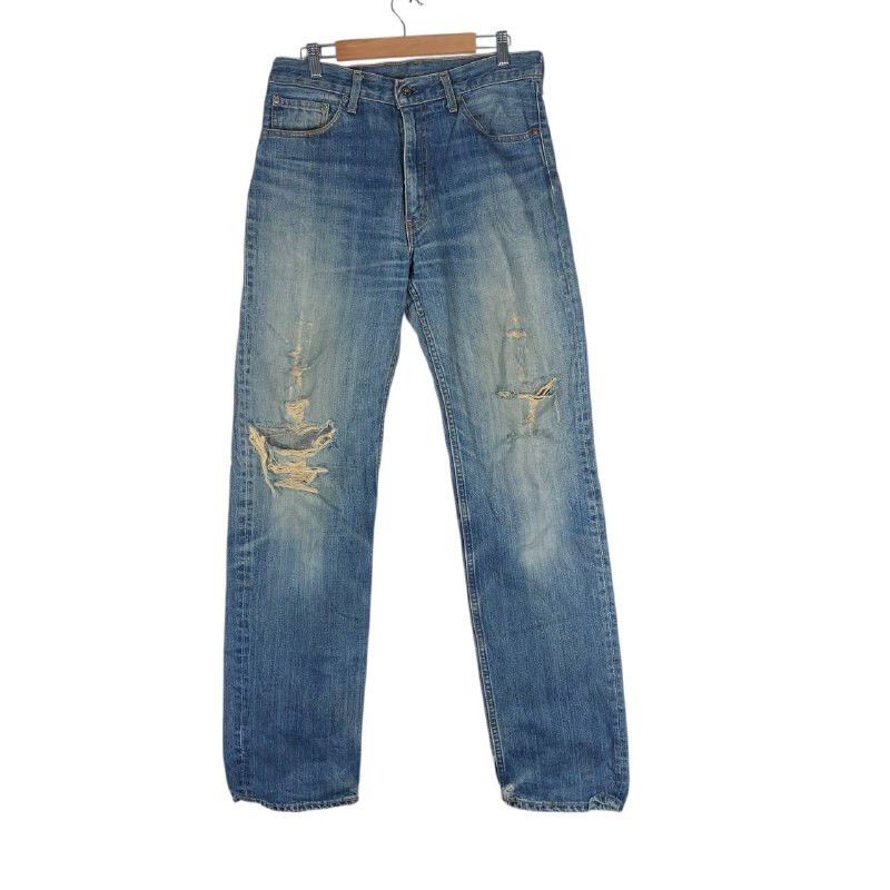 Levi's Vintage Levi's 502 Distressed Denim Jeans Size US 32 / EU 48 - 1 Thumbnail