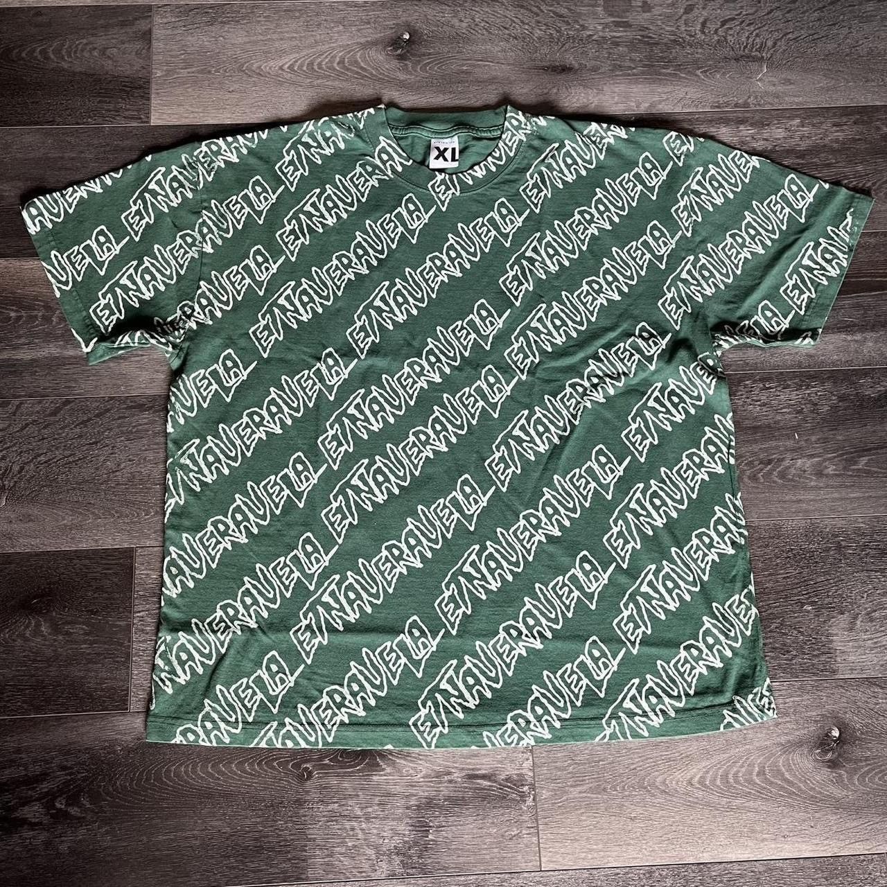 Other Fakemink Etna Vera Vela All Over Print S/S Green Tee 50 Made Size US XL / EU 56 / 4 - 1 Thumbnail