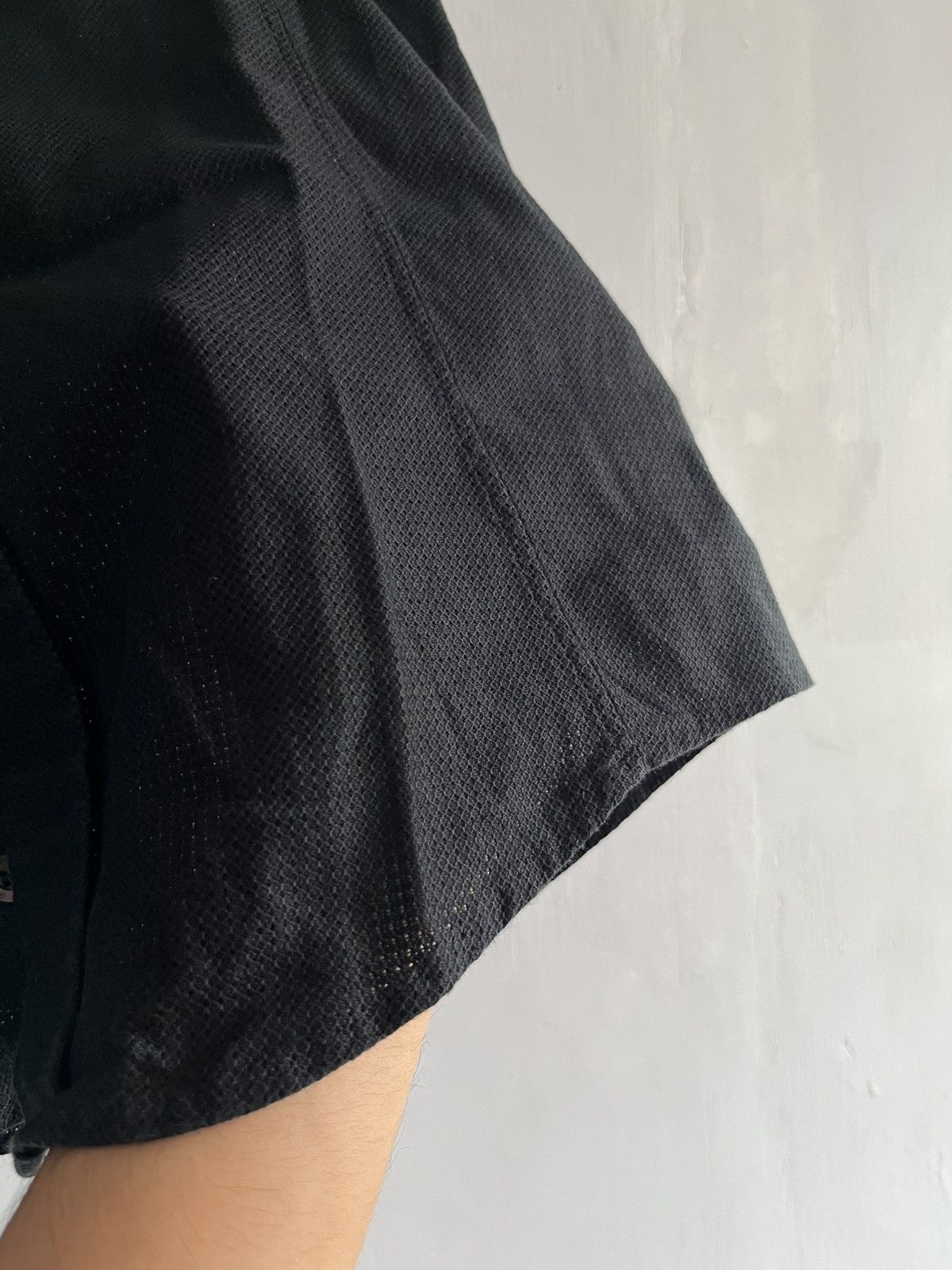 Gucci SS97 Gucci By Tom Ford Textured Mesh Polo Size US S / EU 44-46 / 1 - 3 Thumbnail