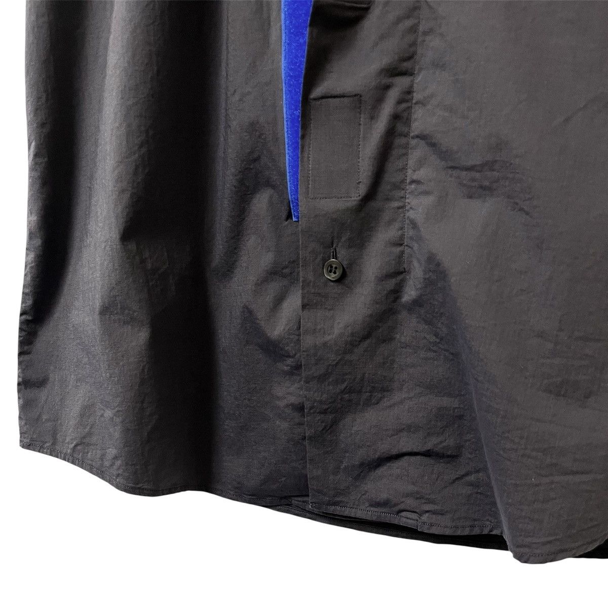Dries Van Noten DRIES VAN NOTEN HIDDEN PLACKET BLUE PIPING LUXURY SHIRT Size US M / EU 48-50 / 2 - 7 Thumbnail