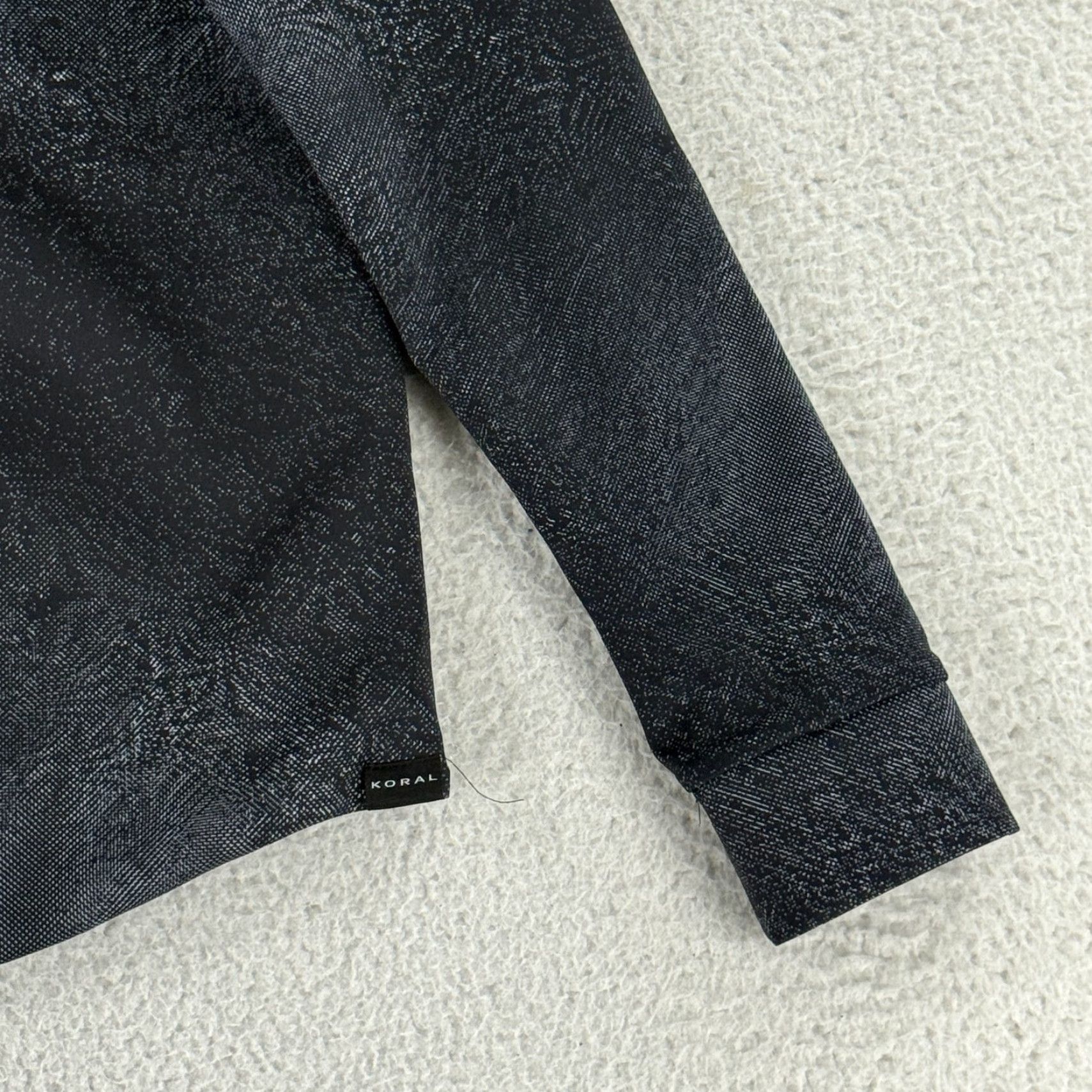 Vintage Koral Paradigm Pullover Sweater Womens XS Black Jacquard Glitch Long Sleeve Size XS / US 0-2 / IT 36-38 - 4 Thumbnail