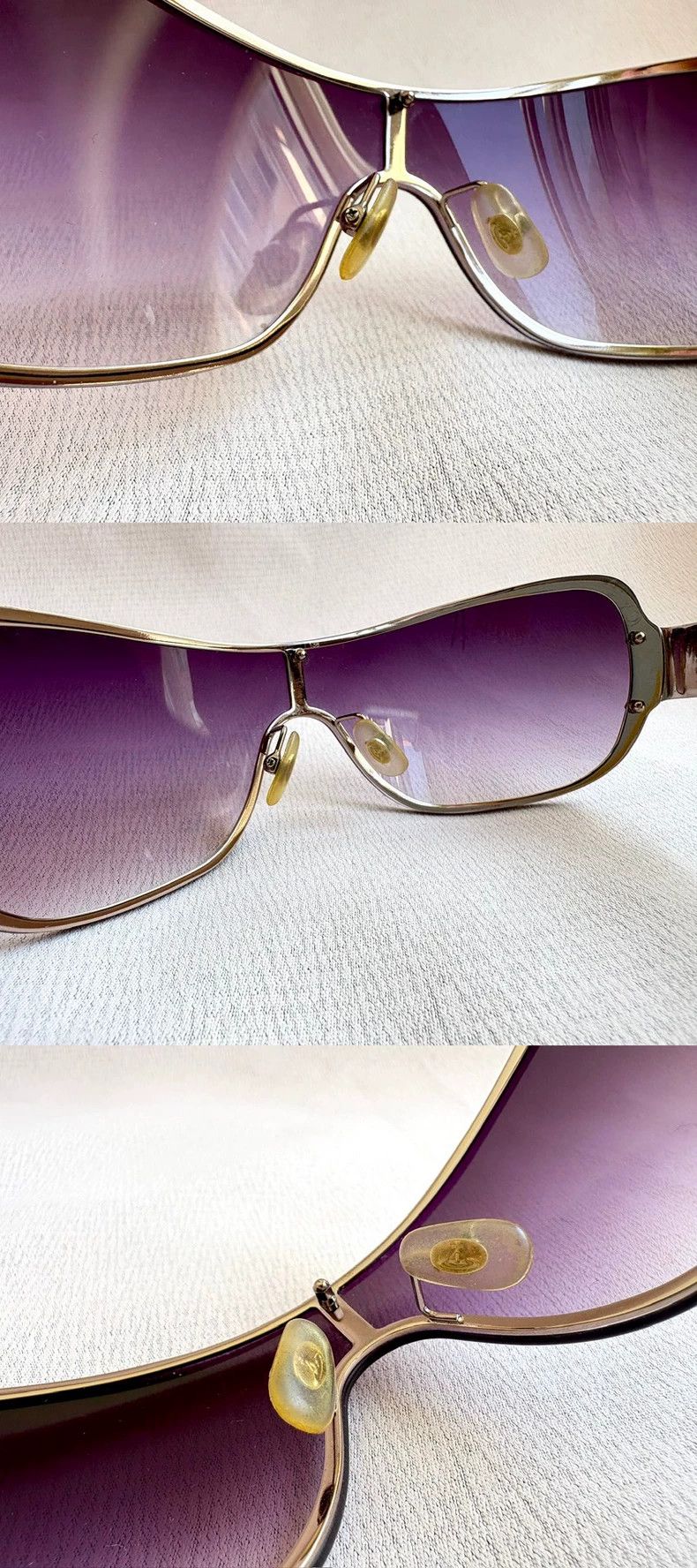 Vivienne Westwood Vivienne Westwood Vintage Purple Gradient Saturn Skull Sun Size ONE SIZE - 3 Thumbnail