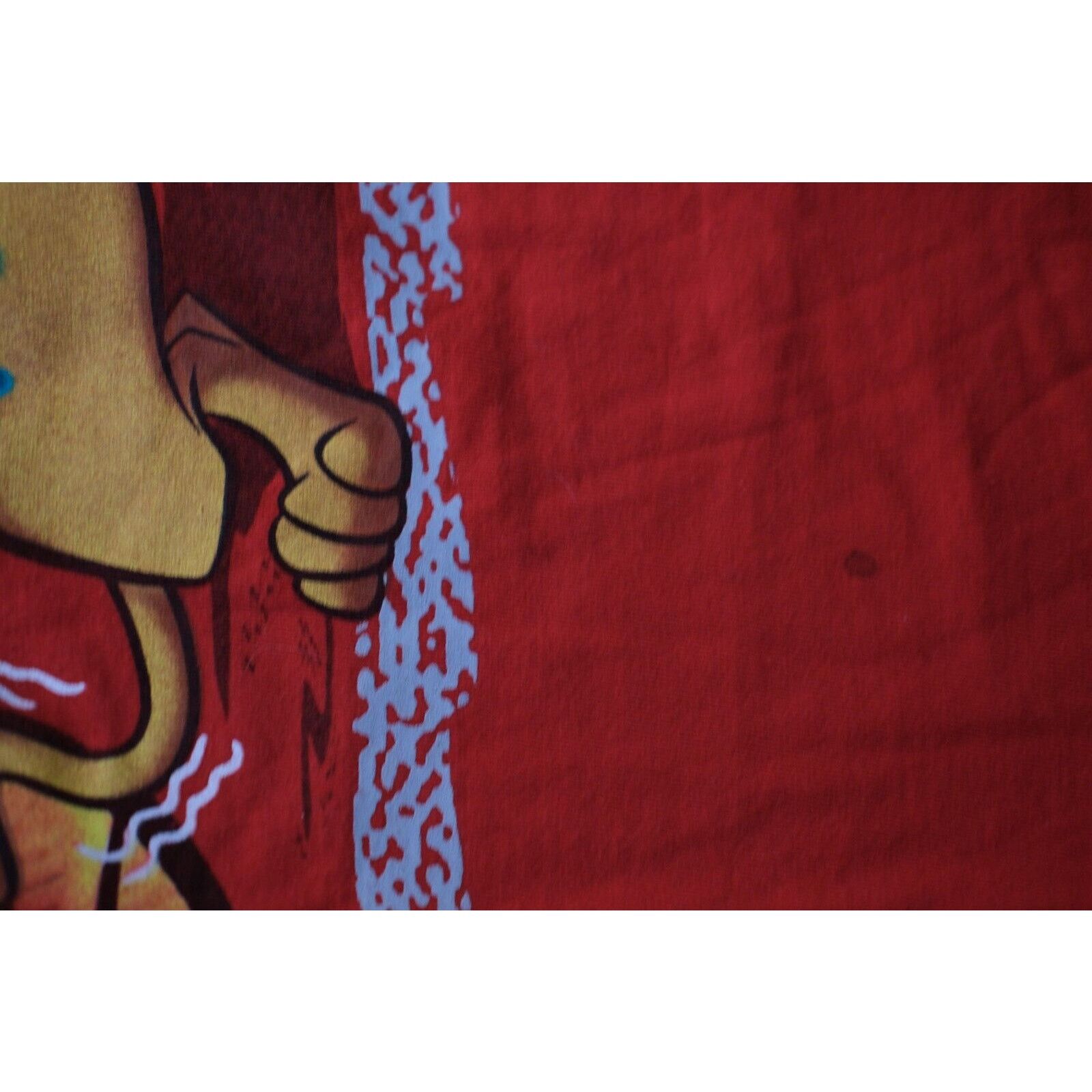 Warner Bros Vintage 90s Scooby Doo Scared Stiff Funny Cartoon Shirt Red Size US XL / EU 56 / 4 - 7 Thumbnail