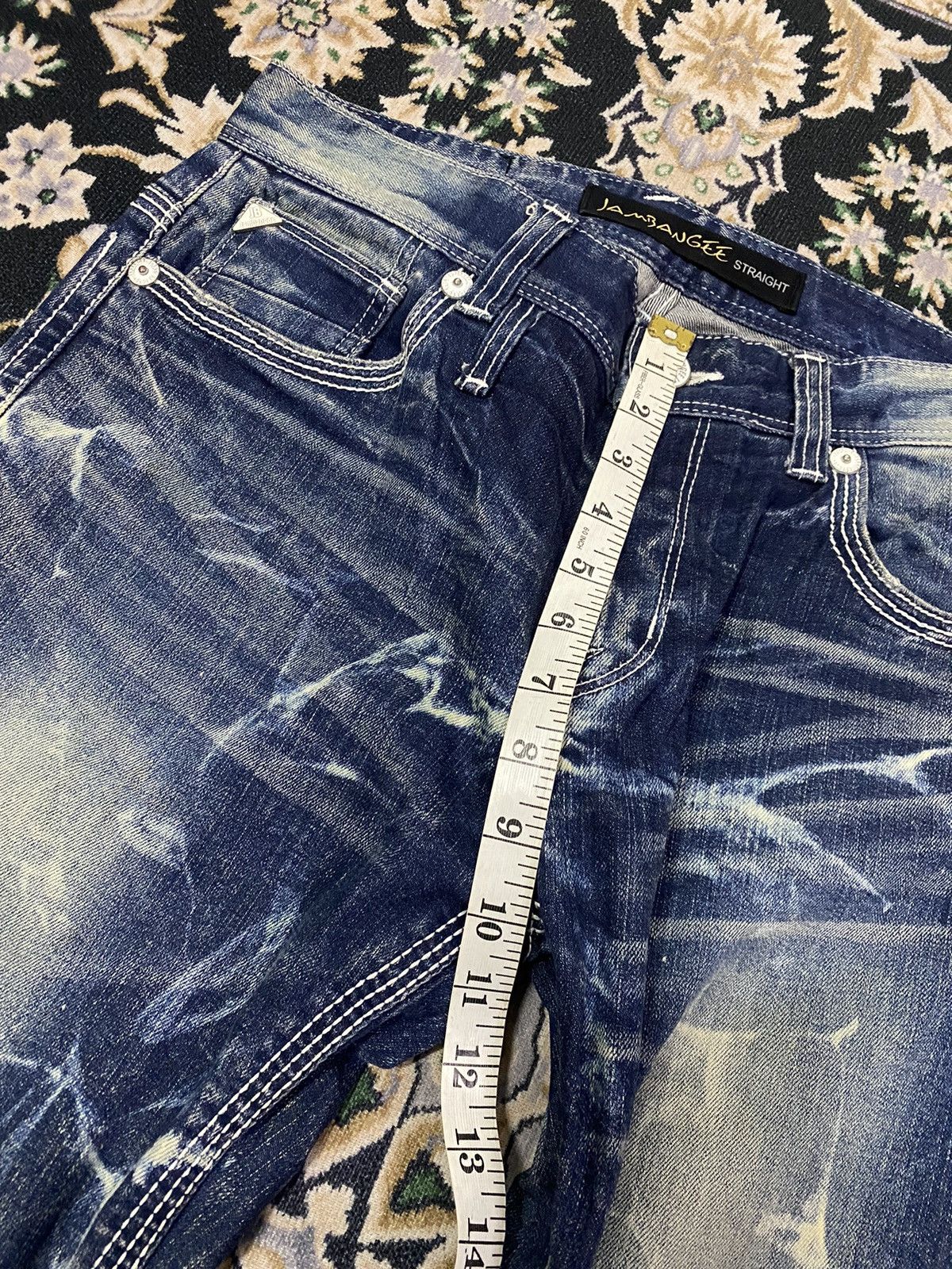 Japanese Brand Japanese brand Rusty lightning pants Size US 32 / EU 48 - 10 Thumbnail