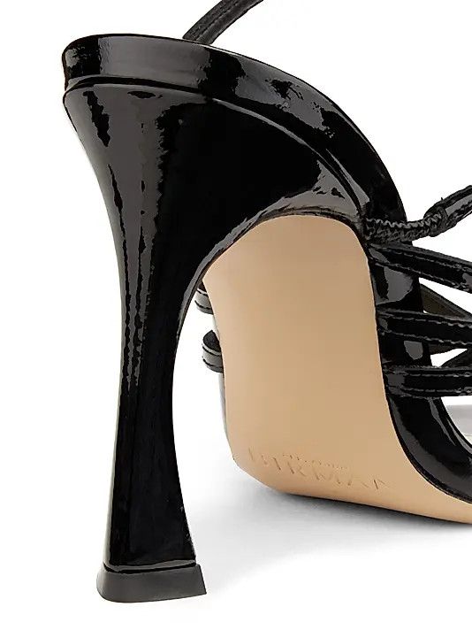 Alexandre Birman os11x1225 Fran 85MM Strappy Leather Sandals in Black Size US 11 / IT 41 - 3 Thumbnail