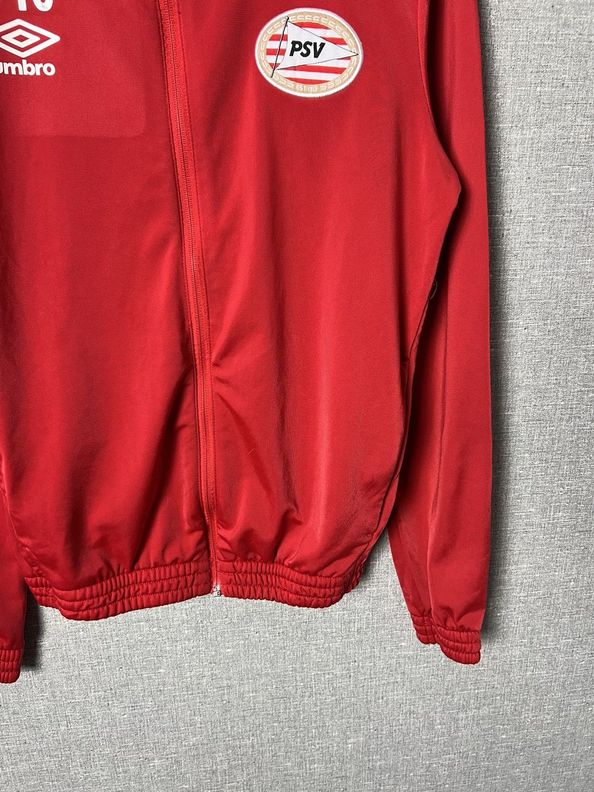 Umbro Vintage 00s Umbro PSV Eindhoven Football Training Jacket Size US S / EU 44-46 / 1 - 8 Thumbnail