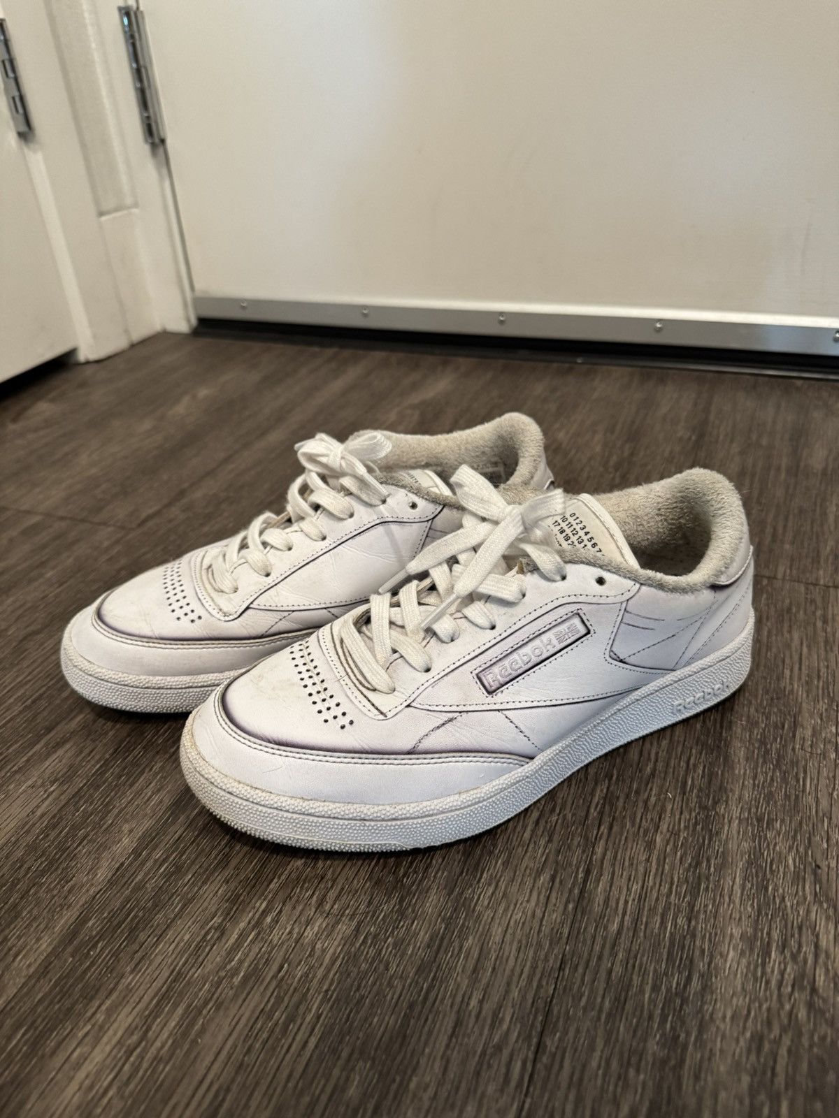 Reebok club c maison margiela
