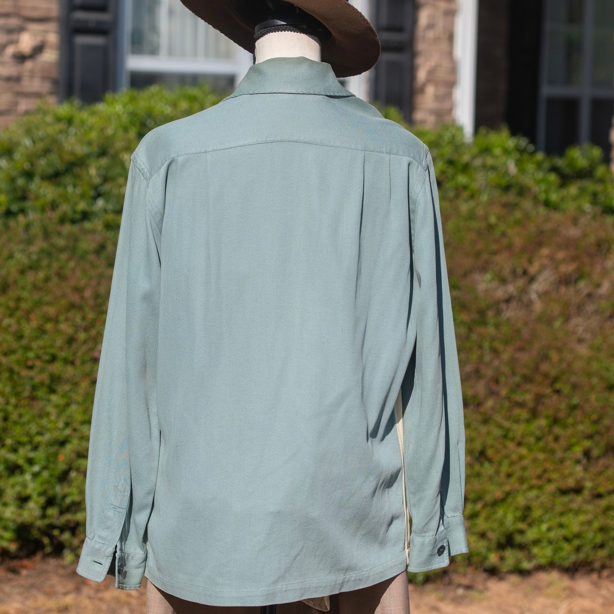 Other 1940s Rogue Ramble two tone gabardine shirt Size US M / EU 48-50 / 2 - 3 Thumbnail