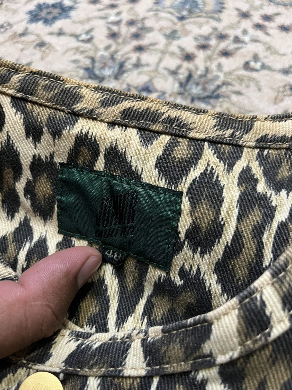 Jean Paul Gaultier Jean Paul Gaultier junior leopard printed cropped jacket Size US M / EU 48-50 / 2 - 7 Thumbnail
