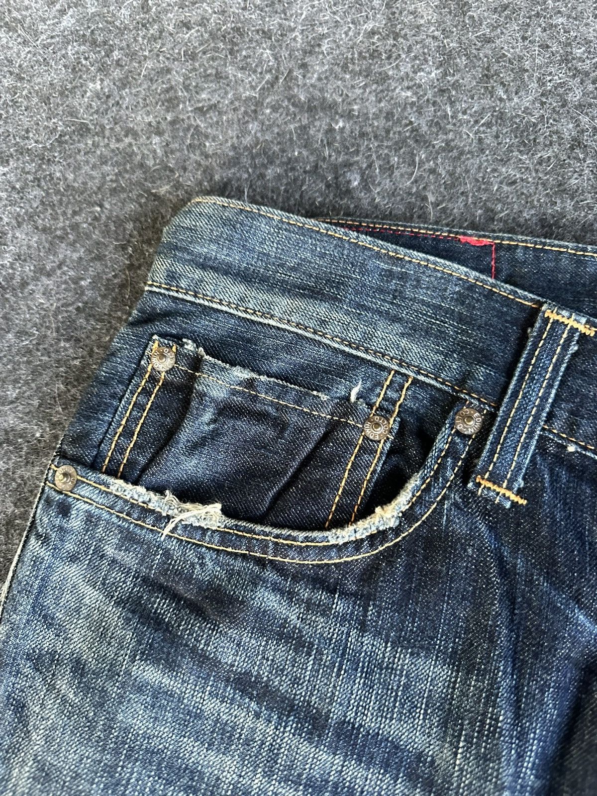 Edwin Edwin Rebel Limited Flare Vintage Denim 32x32 D366 Size US 32 / EU 48 - 12 Thumbnail