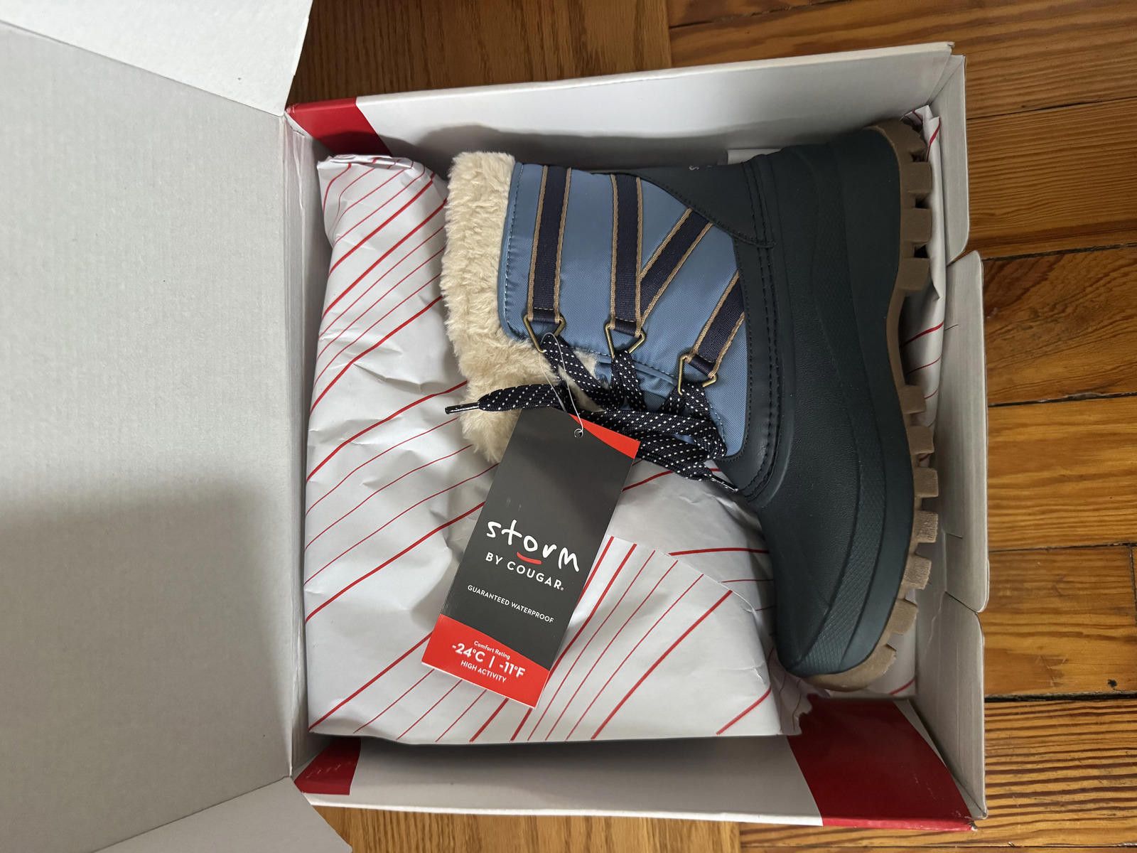 Other Storm by Cougar Fresno-Q Navy Women's Winter Boots Size 8 Size US 8 / IT 38 - 1 Thumbnail