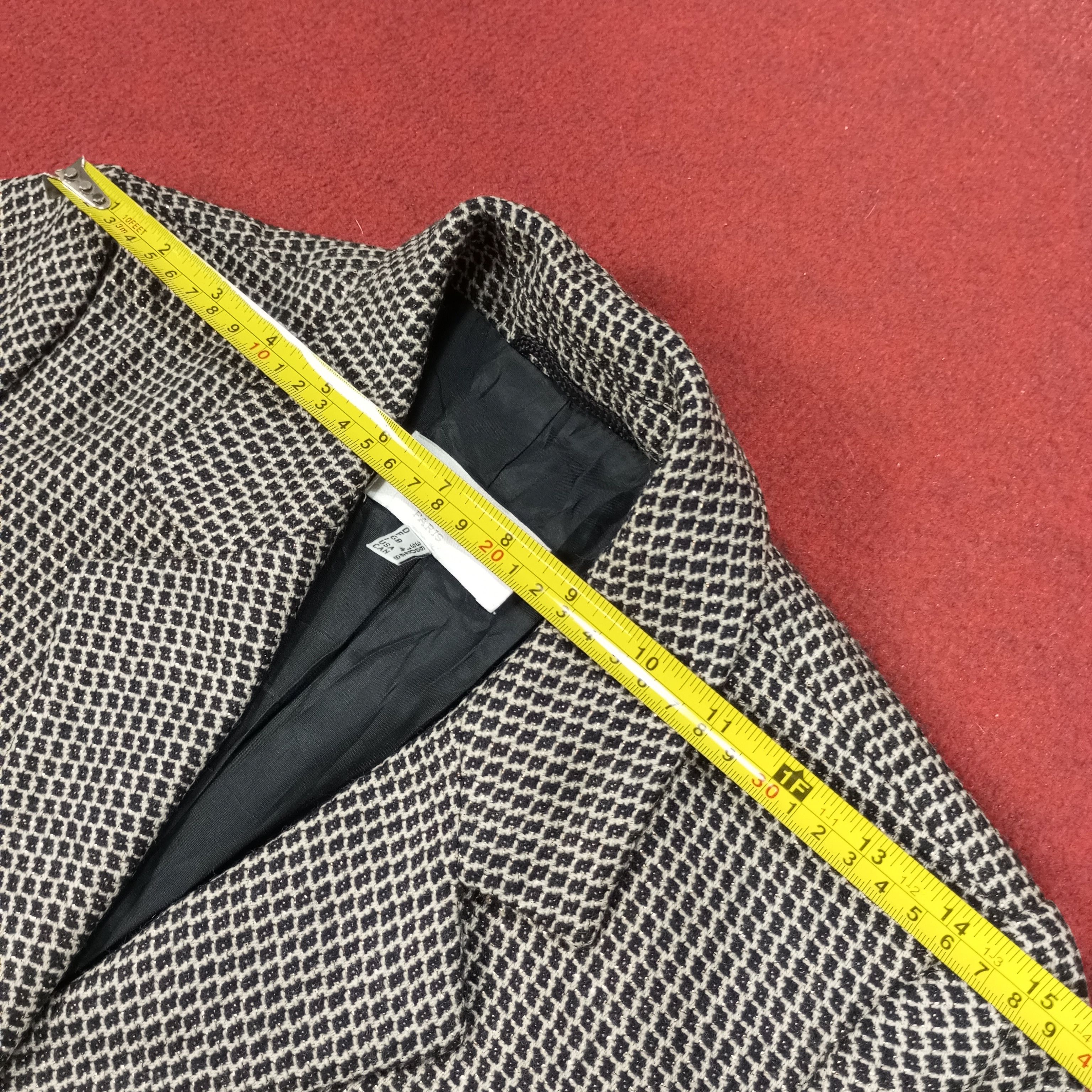 Vintage Ae Elegance Paris Blazer Formal Woking Office Style Size XS / US 0-2 / IT 36-38 - 10 Thumbnail