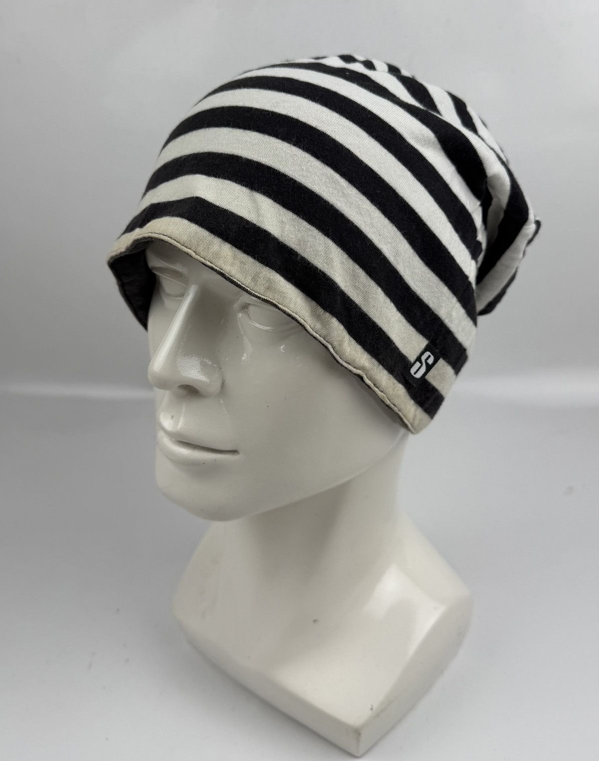 Stussy prison stripe stussy beanie hat tc52 Size ONE SIZE - 1 Thumbnail
