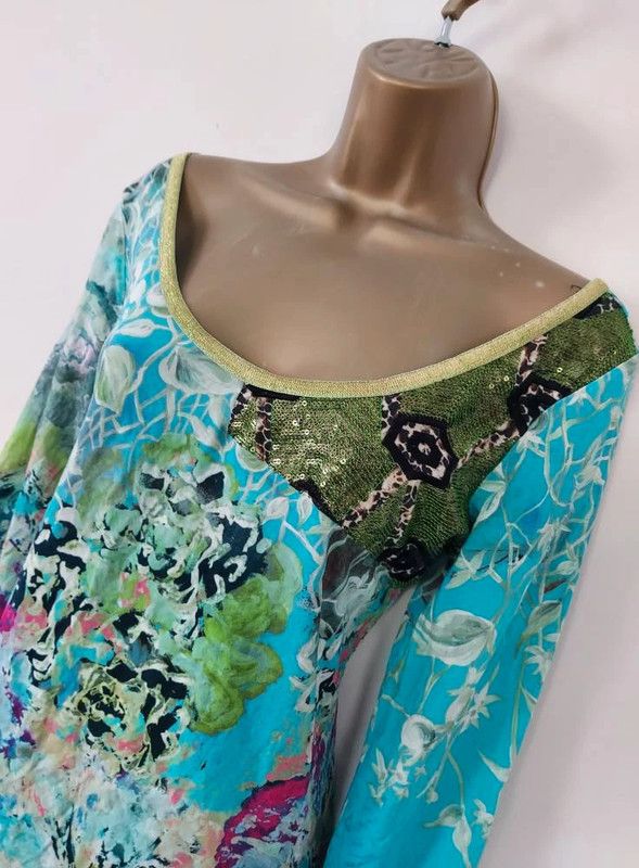 Vintage Save The Queen 3/4 sleeves top L Size L / US 10 / IT 46 - 2 Thumbnail