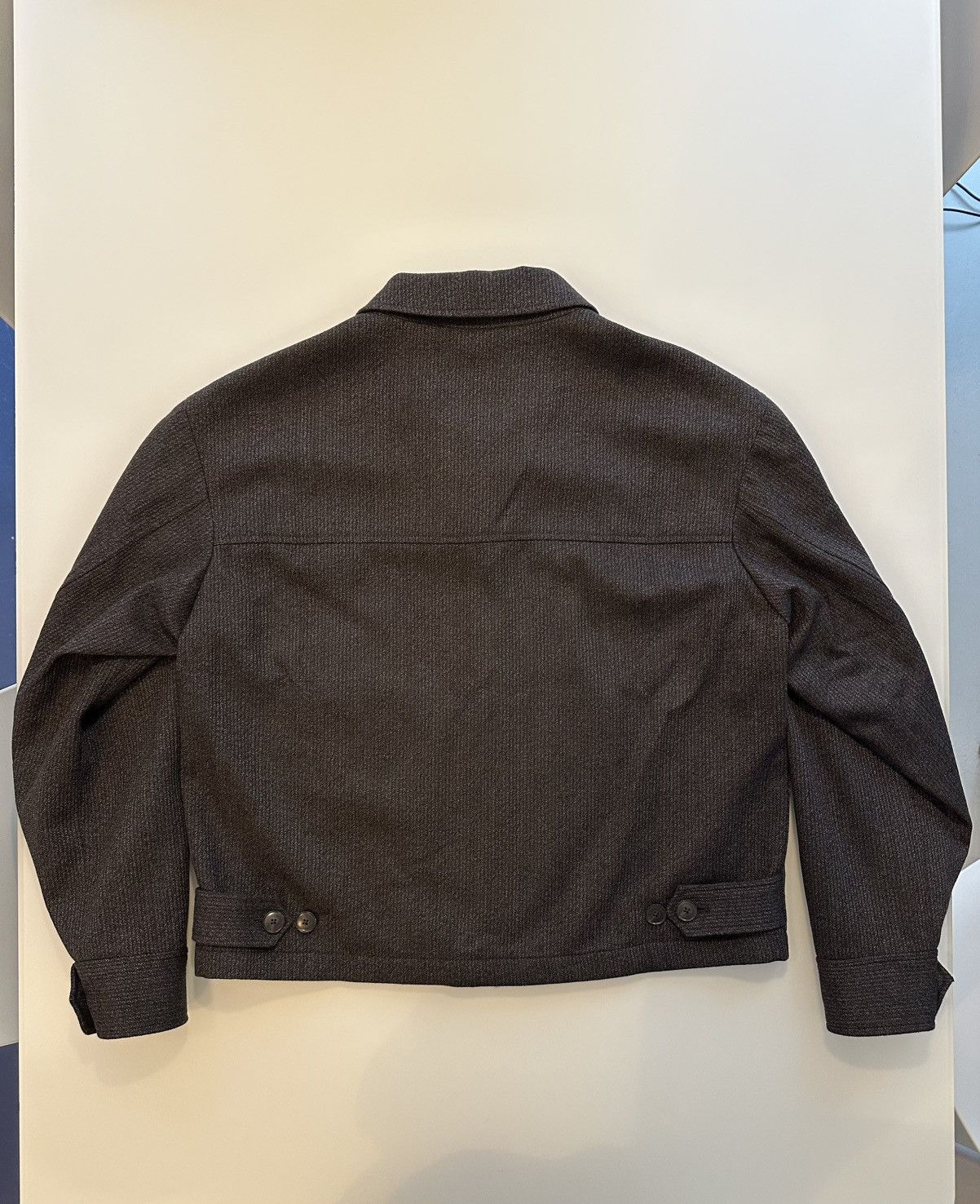 Mfpen Mfpen Mail Jacket - Brown Melange Stripe - Medium Size US M / EU 48-50 / 2 - 3 Thumbnail