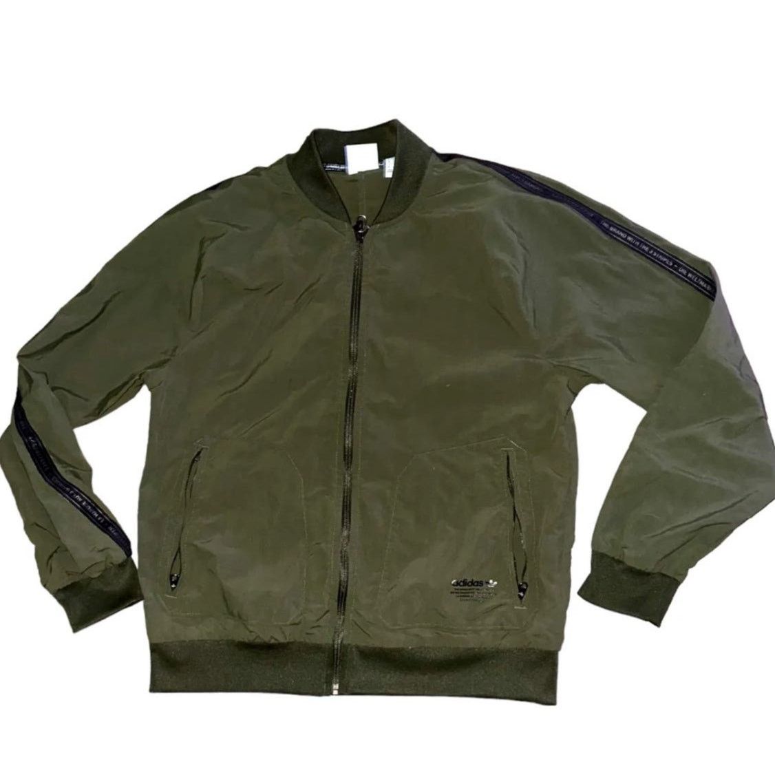 Adidas *RARE* Adidas Originals Glanz Bomber Jacket Army Green M Size US M / EU 48-50 / 2 - 2 Thumbnail