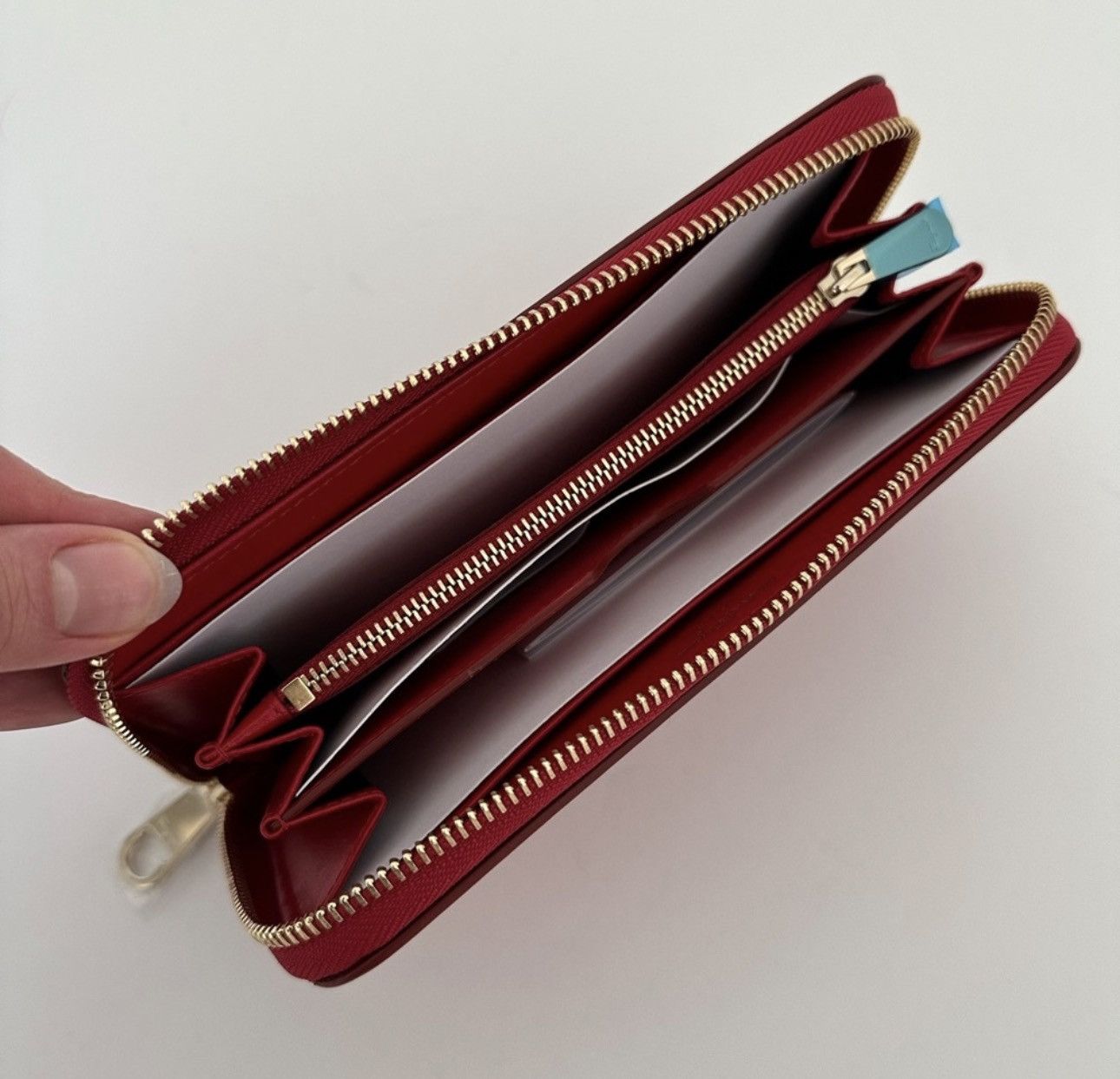 Salvatore Ferragamo Salvatore Ferragamo Red Leather Wallet Size ONE SIZE - 7 Thumbnail