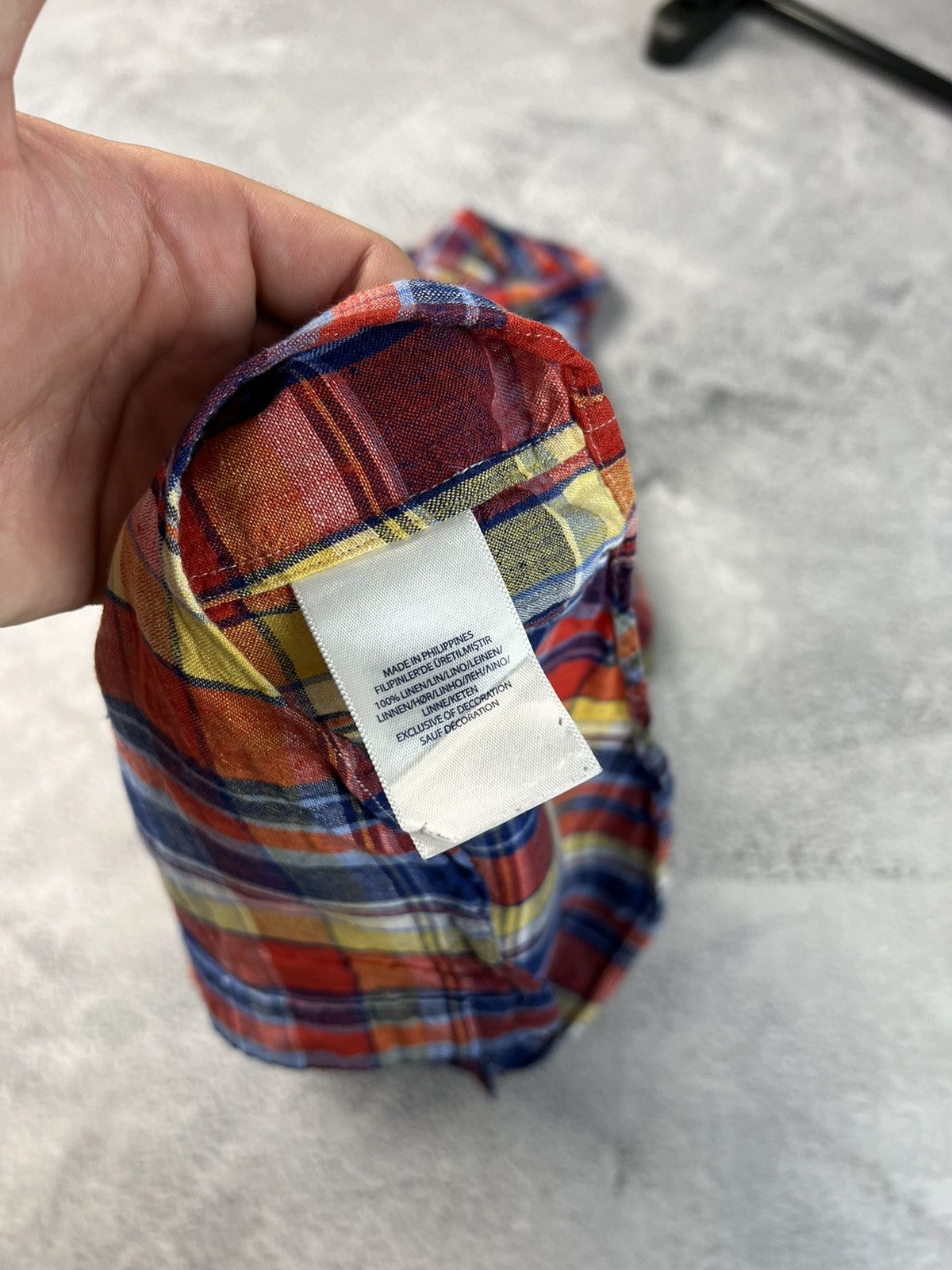 Polo Ralph Lauren × Urban Outfitters Polo Ralph Lauren linen Hawaiian shirt Size US L / EU 52-54 / 3 - 10 Thumbnail