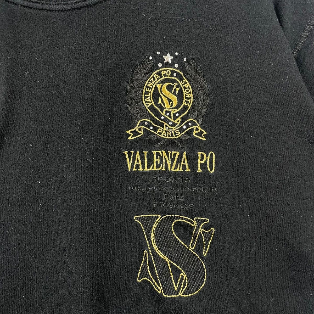 Vintage Vintage Valenzia Po Sports Paris Tee Shirt Size US L / EU 52-54 / 3 - 4 Thumbnail