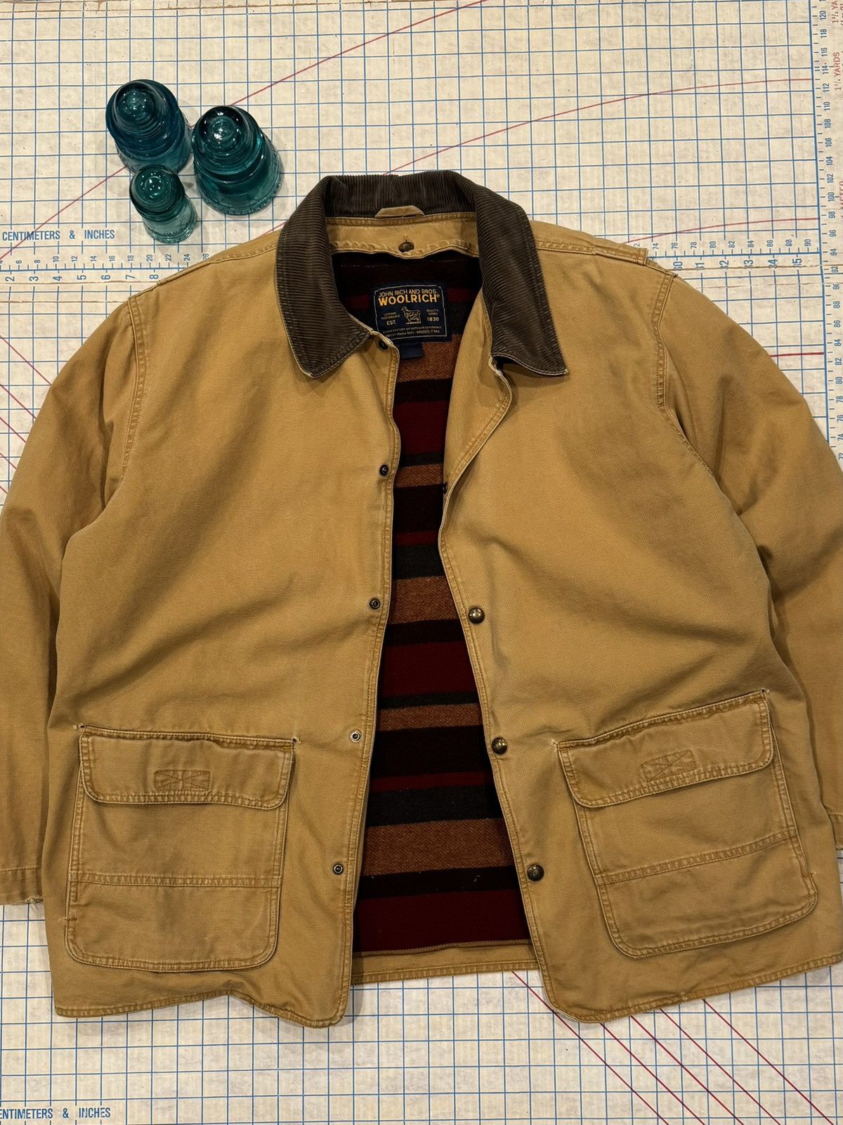 Woolrich Woolen Mills Vintage Woolrich Chore Coat / Barn Jacket With Blanket Liner Size US XL / EU 56 / 4 - 1 Thumbnail