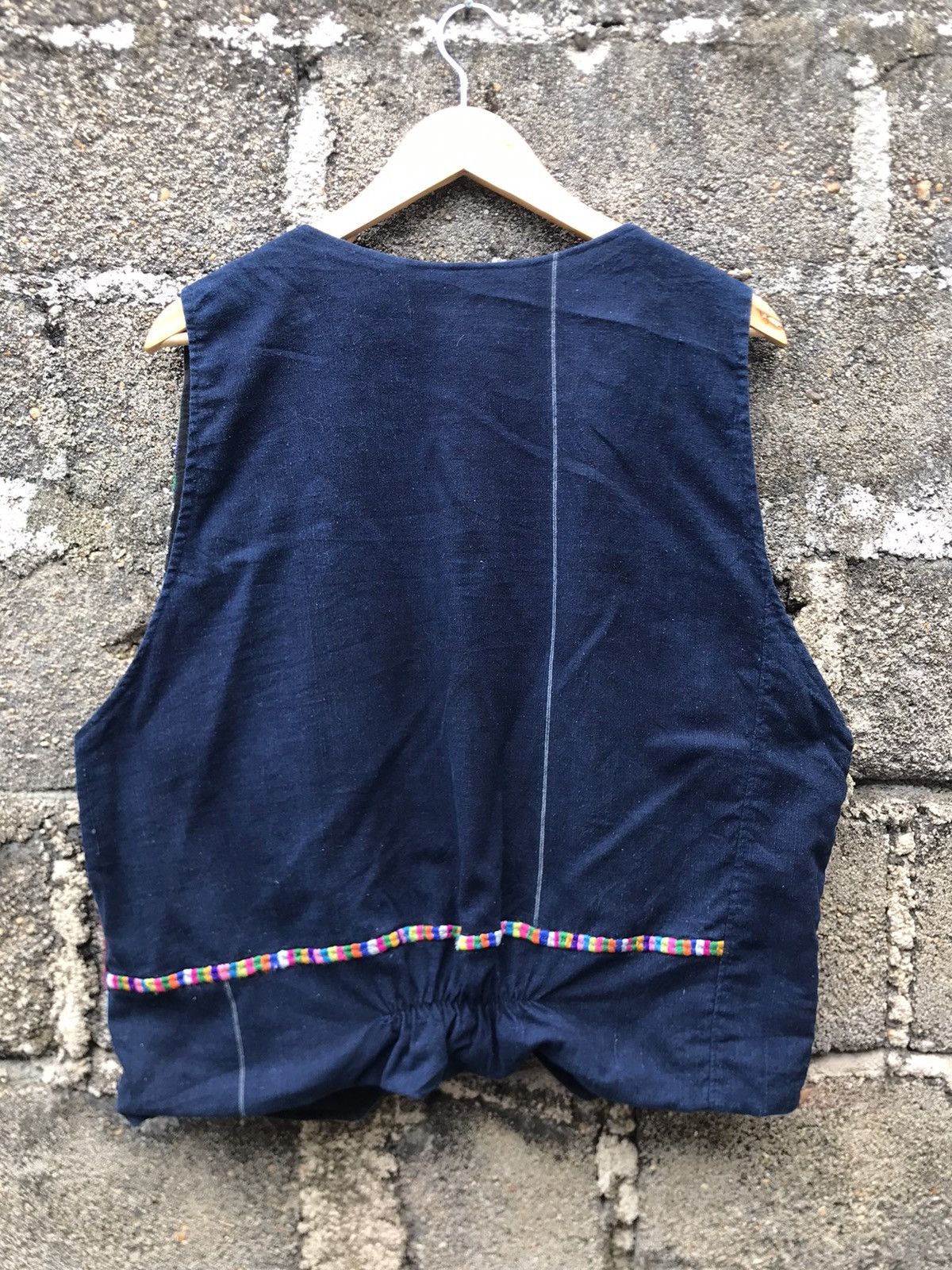 Native 🔥Vintage 90s Patchwork Vest Size US M / EU 48-50 / 2 - 5 Thumbnail